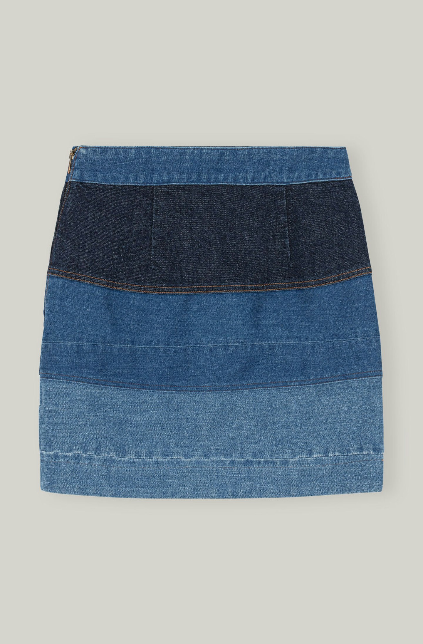 Ganni x Ahluwali, Asymmetrical Mini Skirt, £225