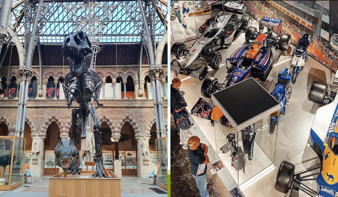 Oxford Natural History Museum and Silverstone