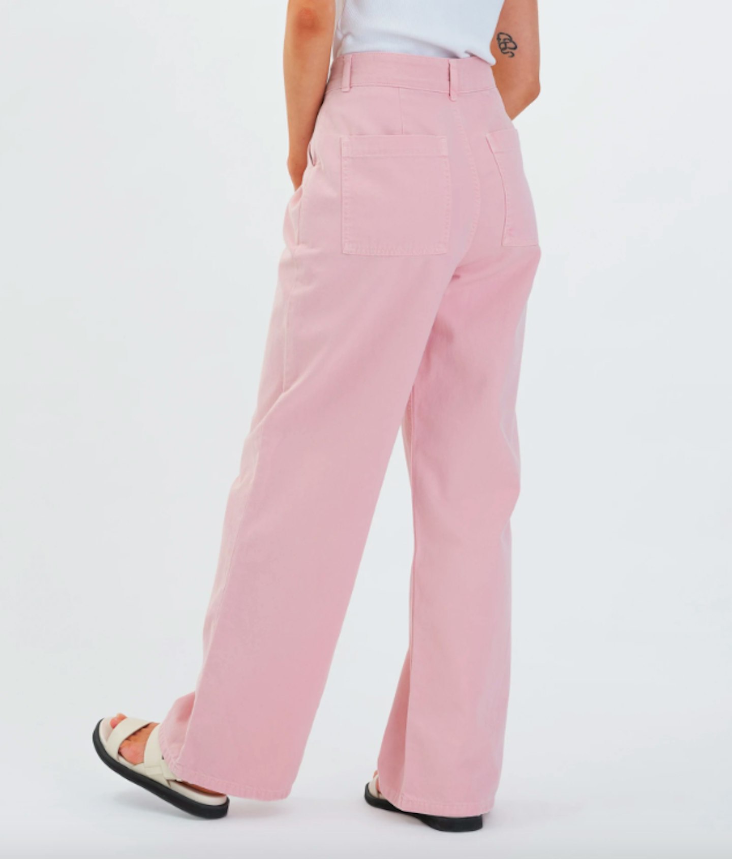 Aligne, Carlotta High-Waist Wide-Leg Jeans, £69