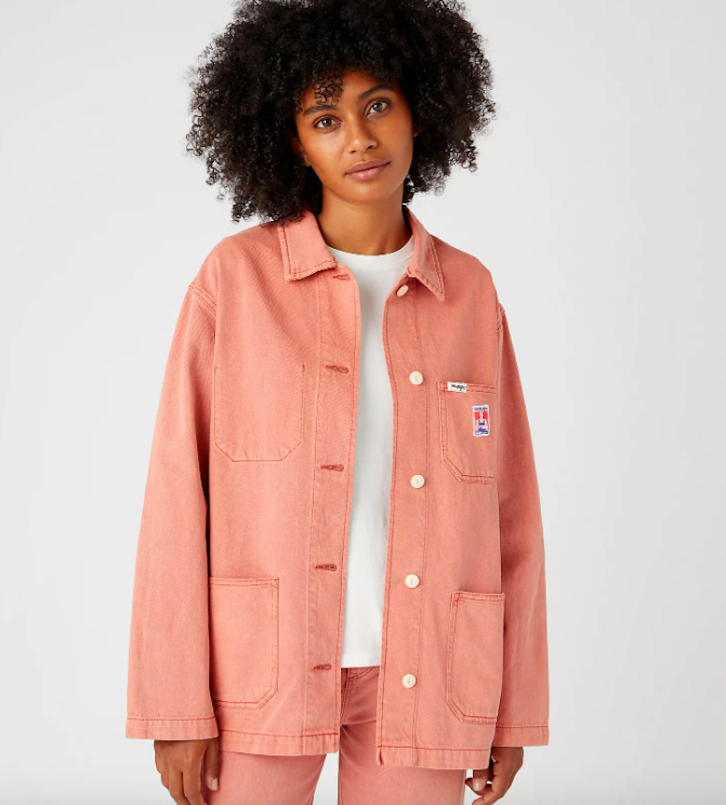 Wrangler, Casey Jones Jacket In Mineral Pink, £95