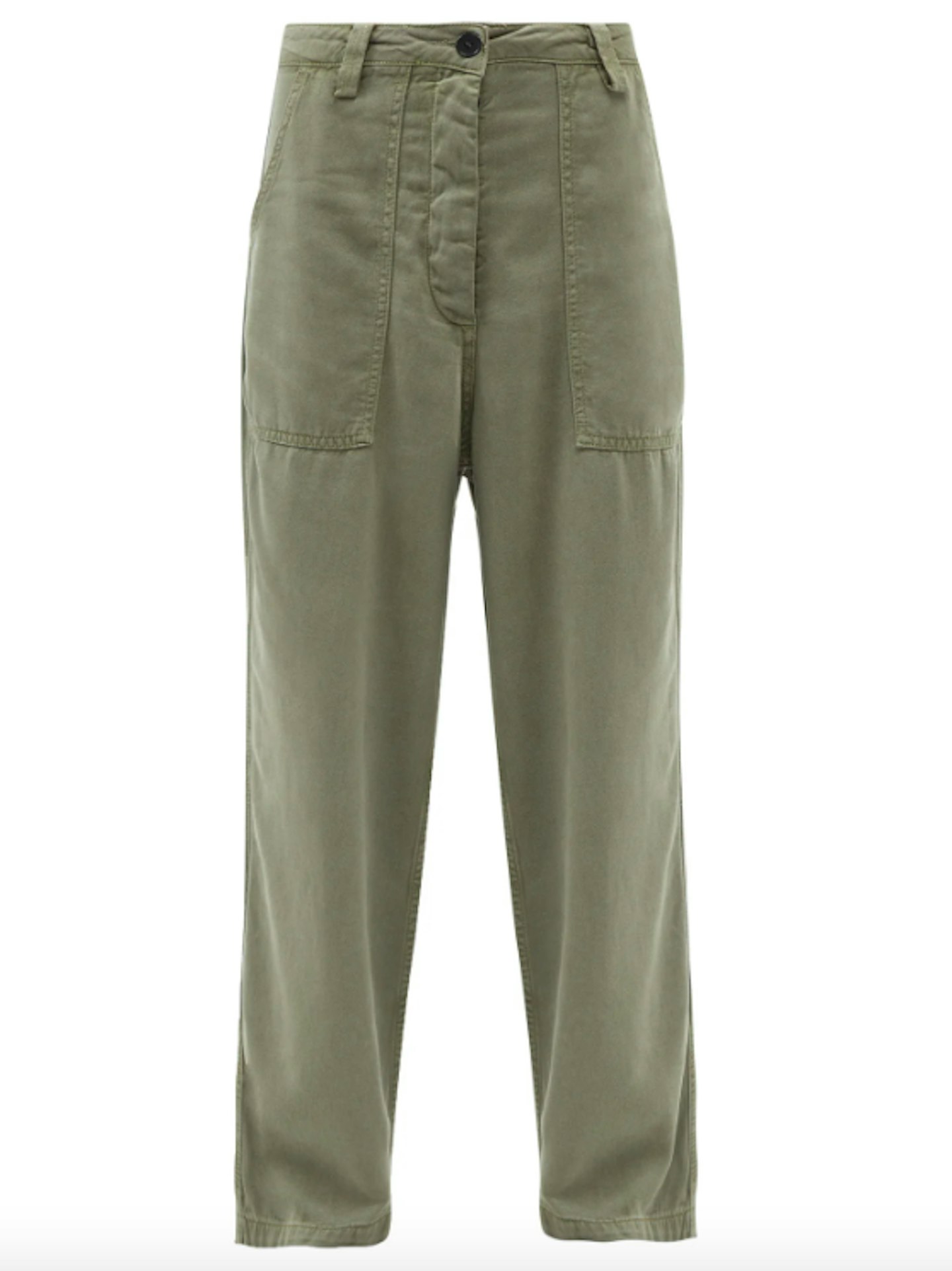 Raey, Wide-Leg Pocket-Front Trouser, £225