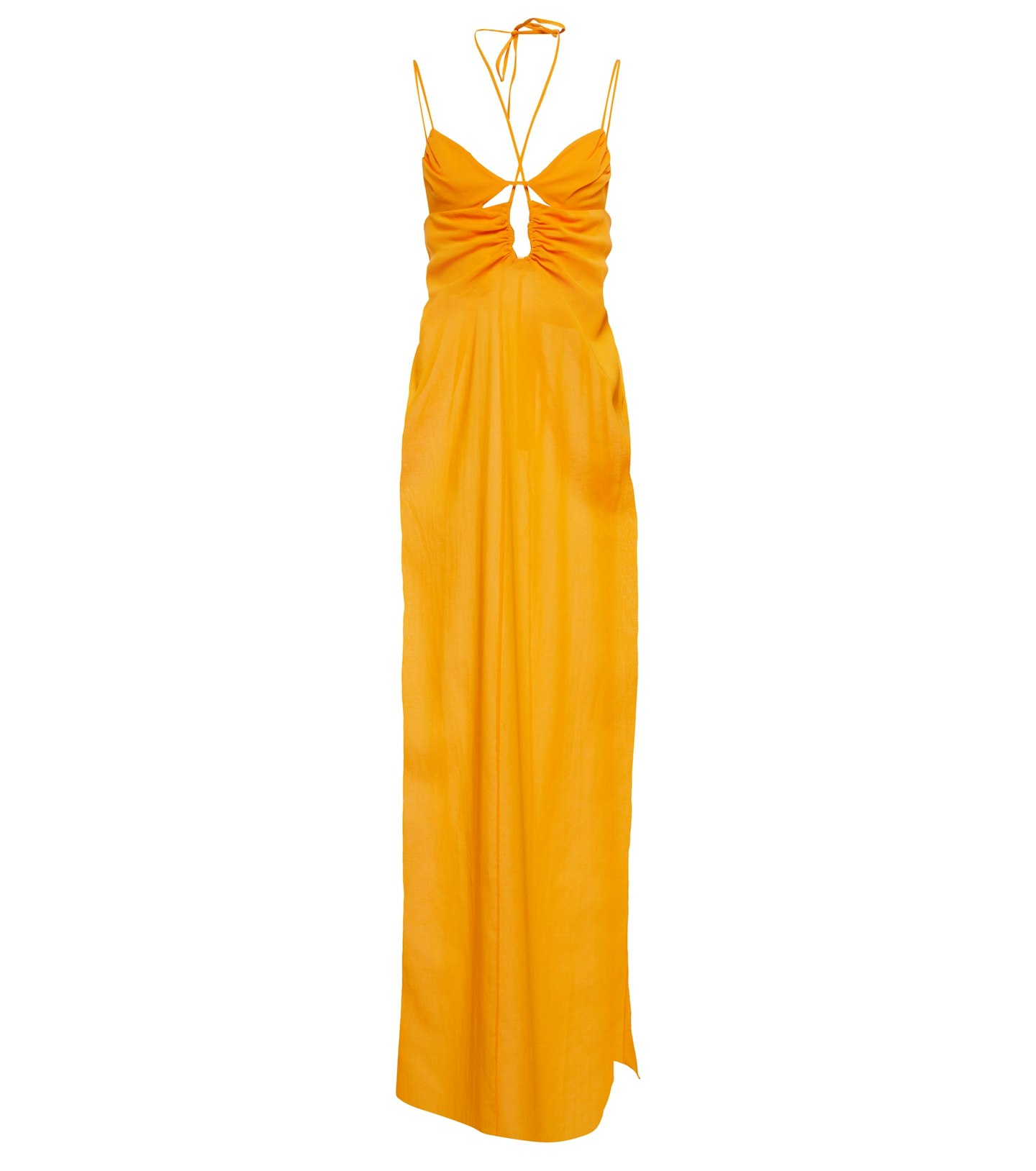 Nensi Dojaka mytheresa Cutout Halterneck Maxi Dress, £726
