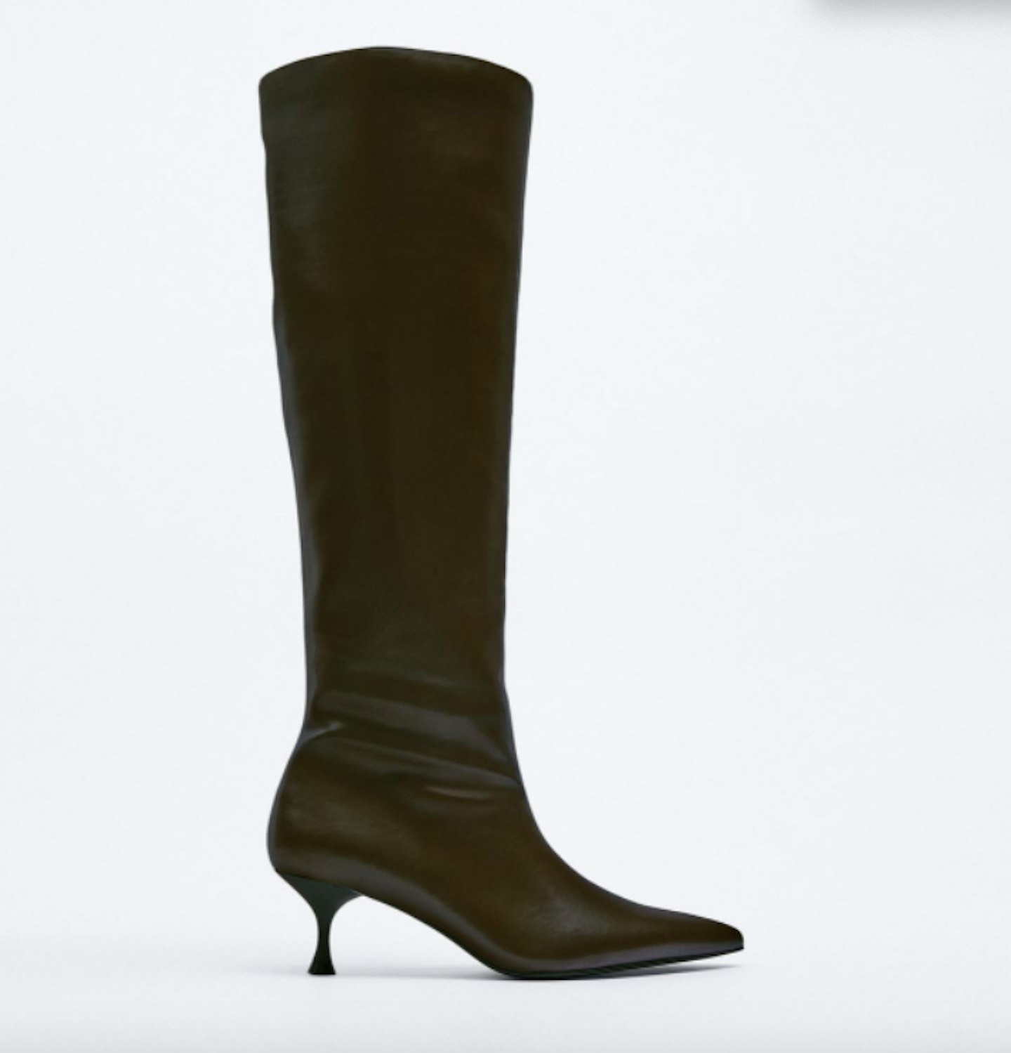 Zara, Kitten Heel Boots, £69.99