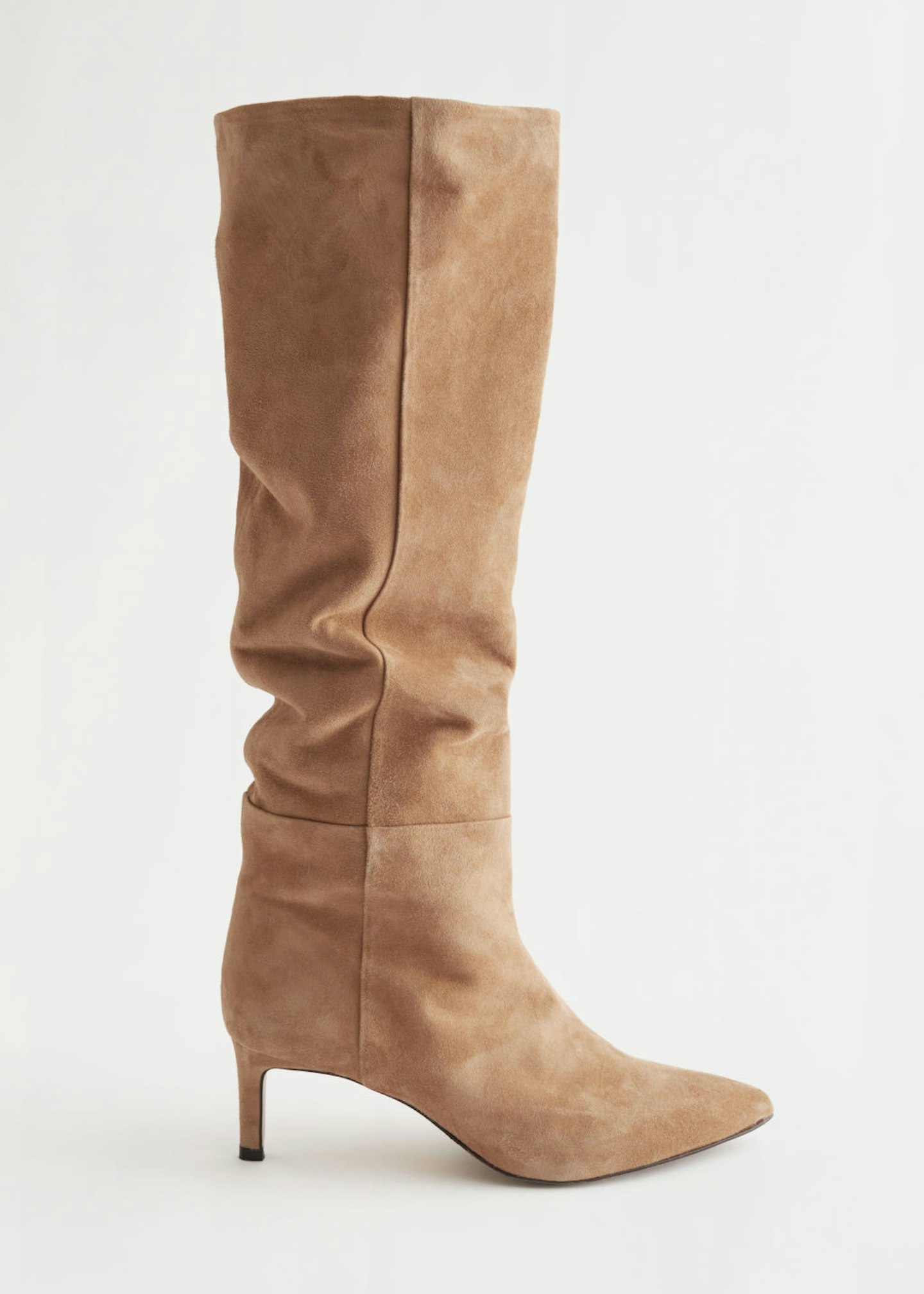 & Other Stories, Knee-High Leather Boots, £205
