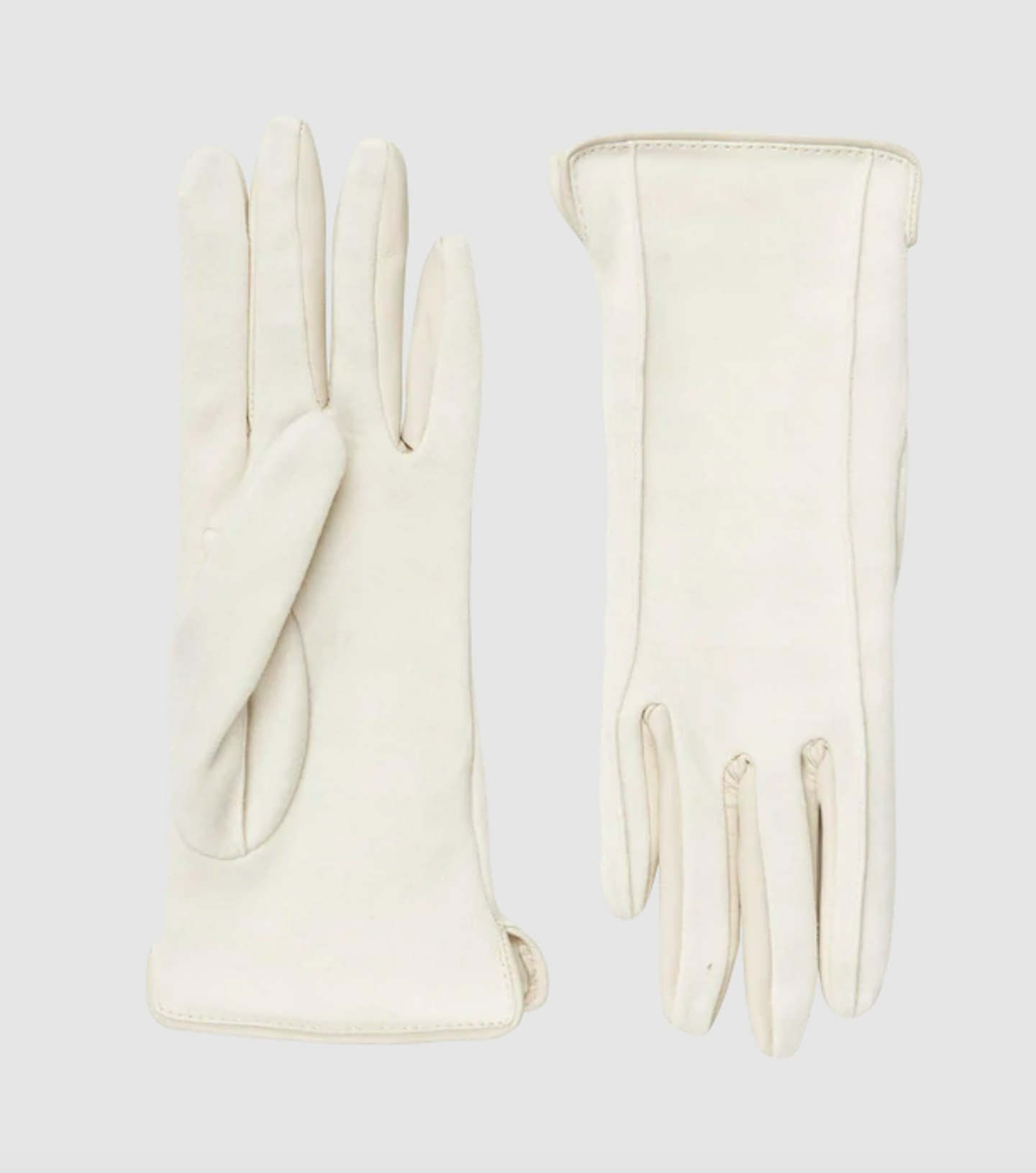 Cornelia James, Suede Cotton Dress Glove With Leather Trim, £185