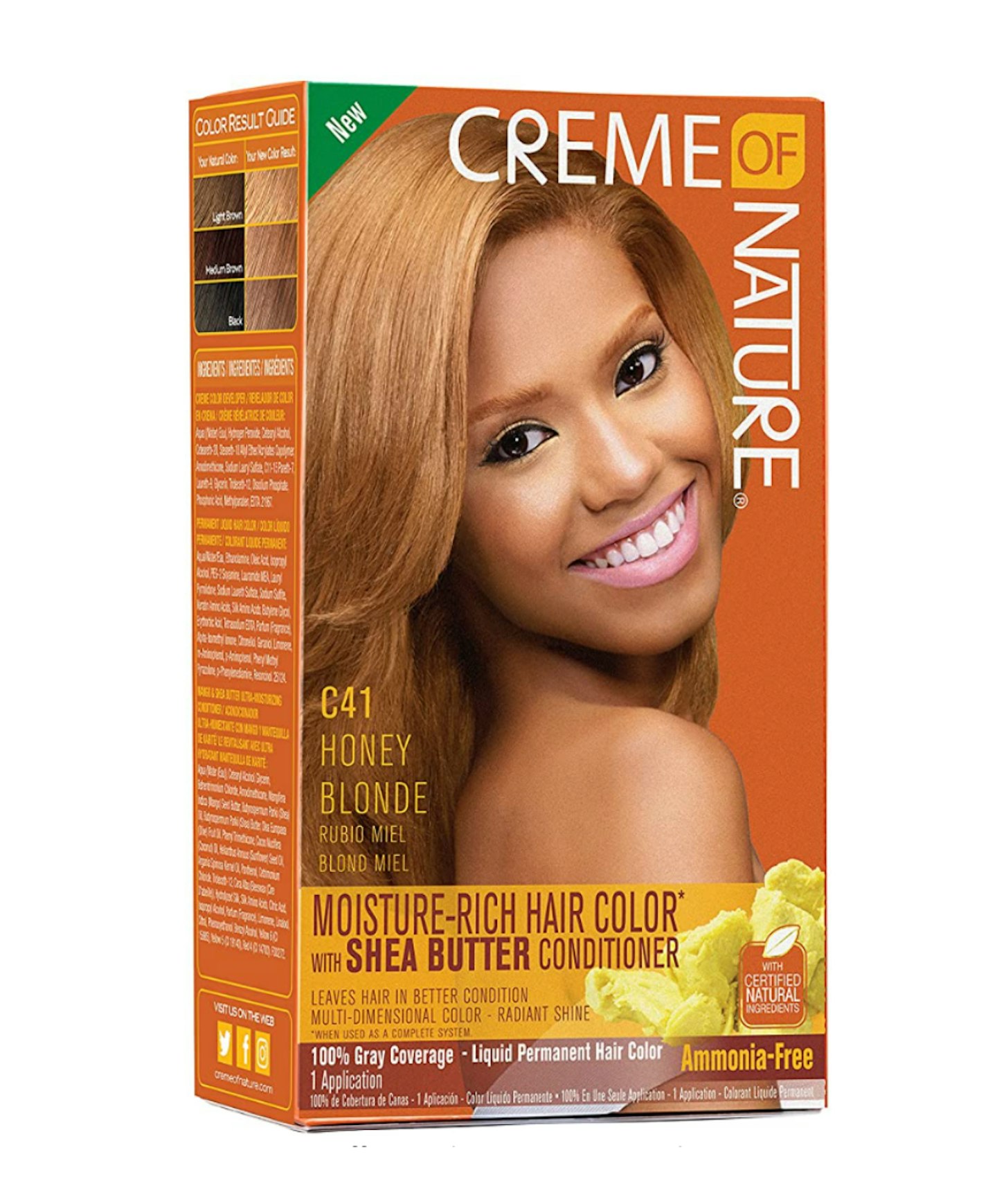 Creme of Nature Liquid Hair Color - C41 Honey Blonde