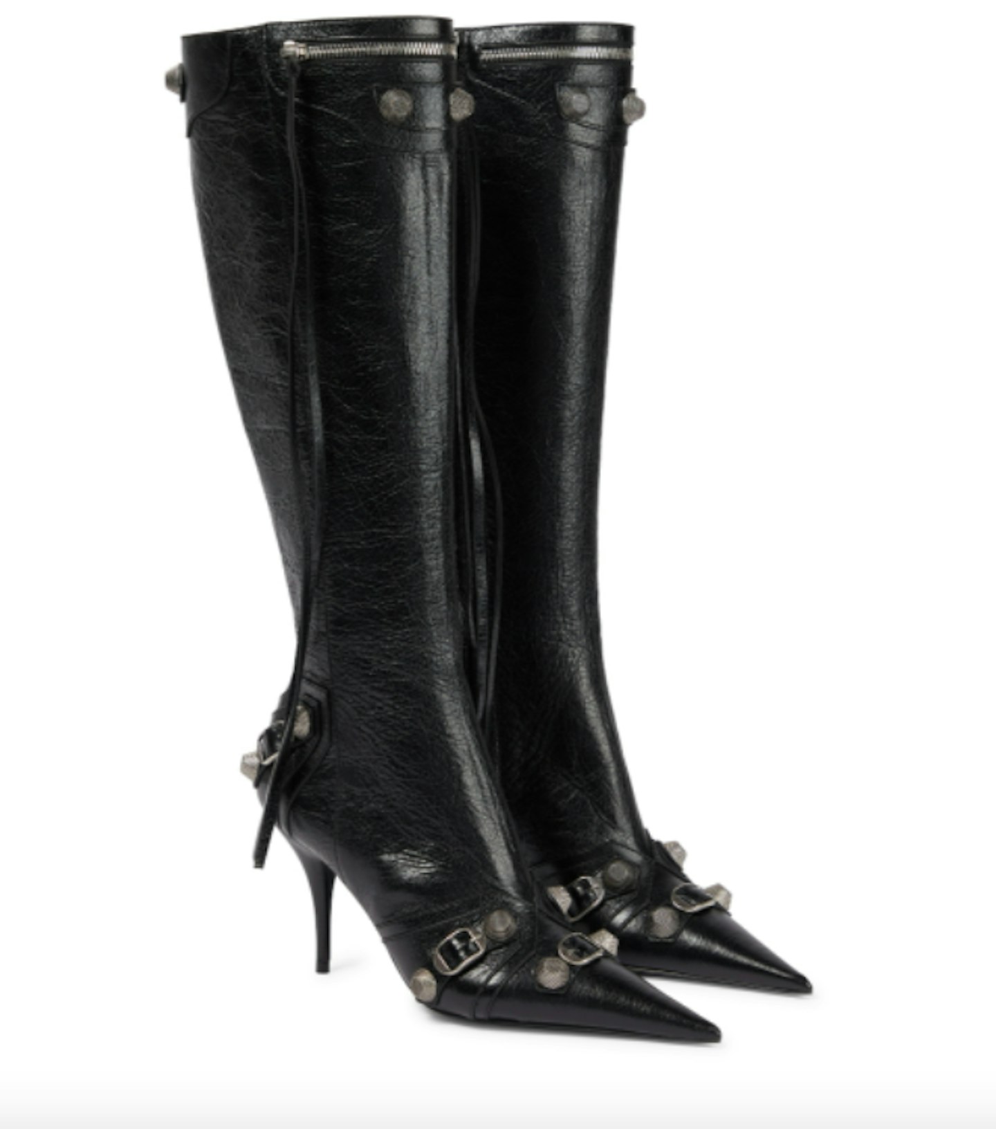 Cagole Leather Knee-High Boots, £1,550