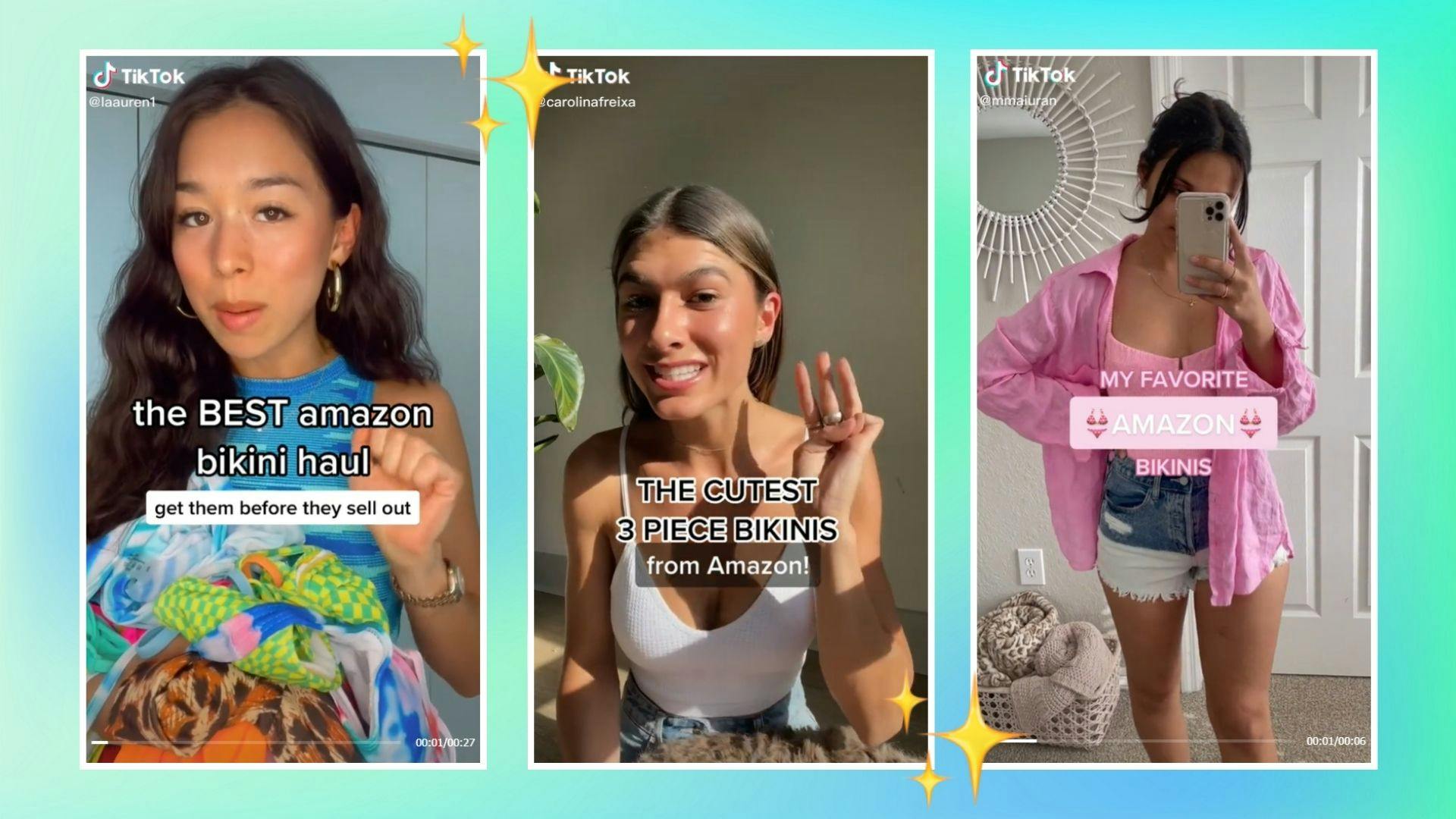 tiktok amazon bikinis