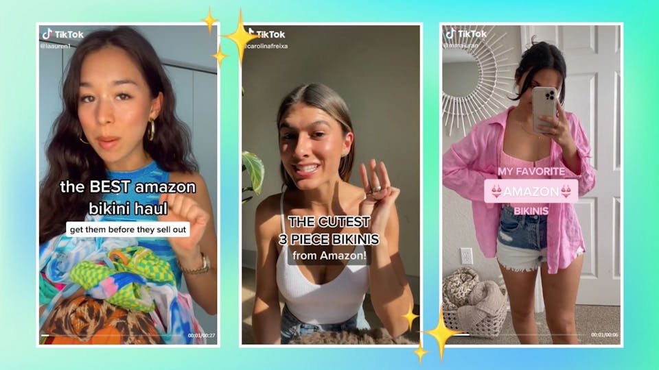 This Amazon Three piece Bikini Has Gone Viral On TikTok And It s Only This Amazon Three piece Bikini Has Gone Viral On TikTok And It s Only