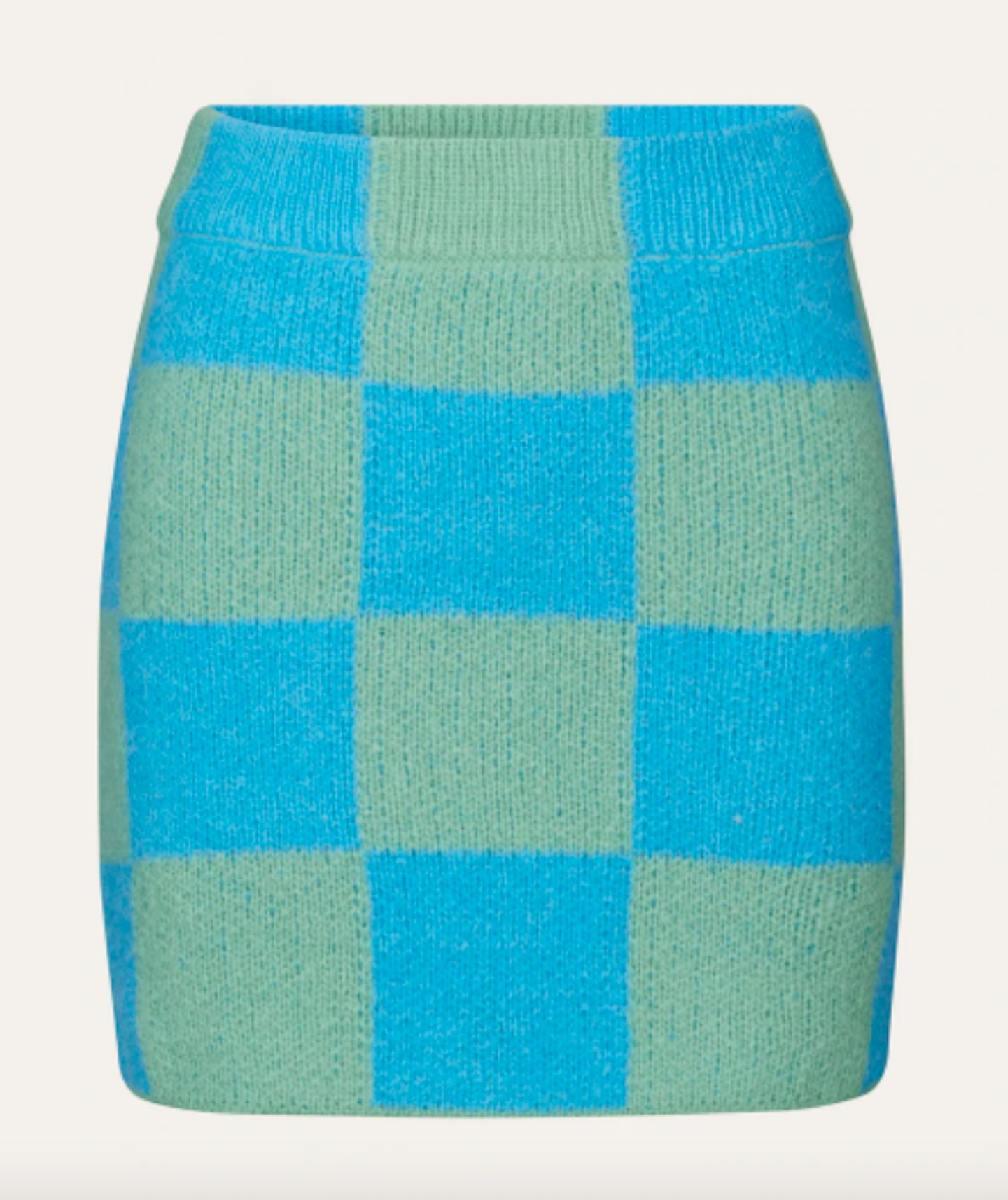 Andria Knit Skirt Aqua, £180