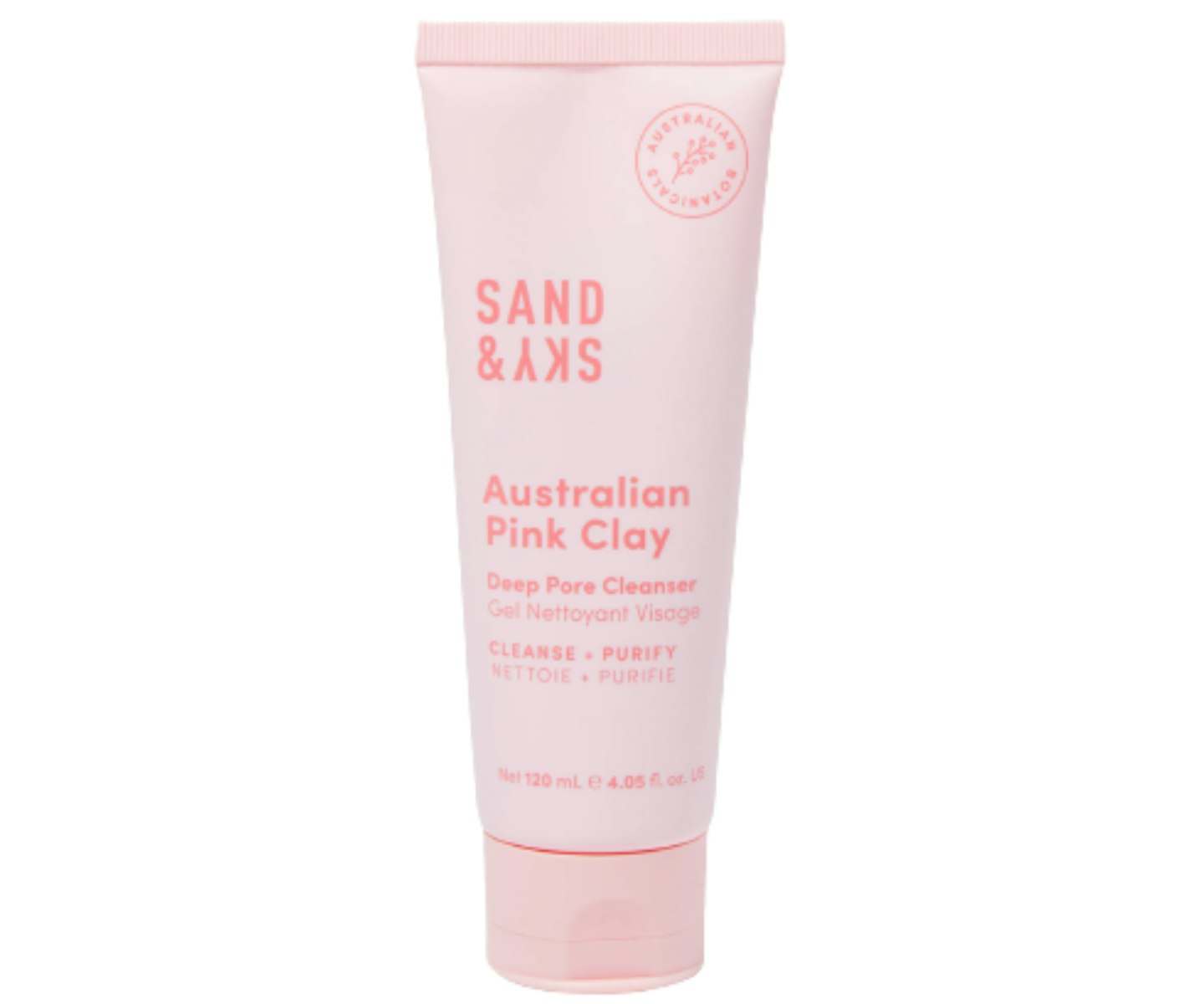 A picture of the Sand & Sky Australian Pink Clay Deep Pore Cleanser