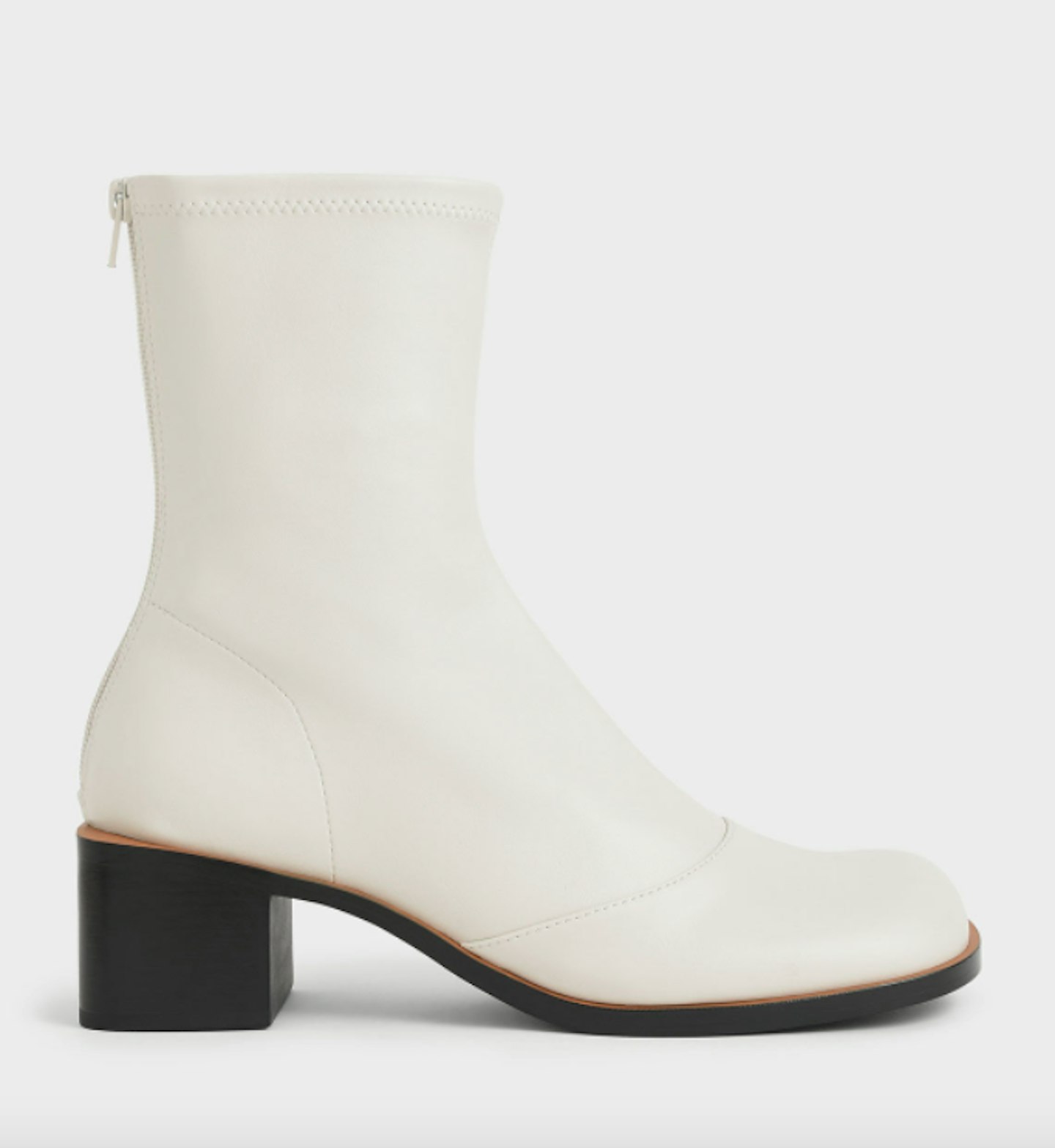 Stitch-Trim Ankle Boots, £75 Sienna Miller Charles and Keith boots