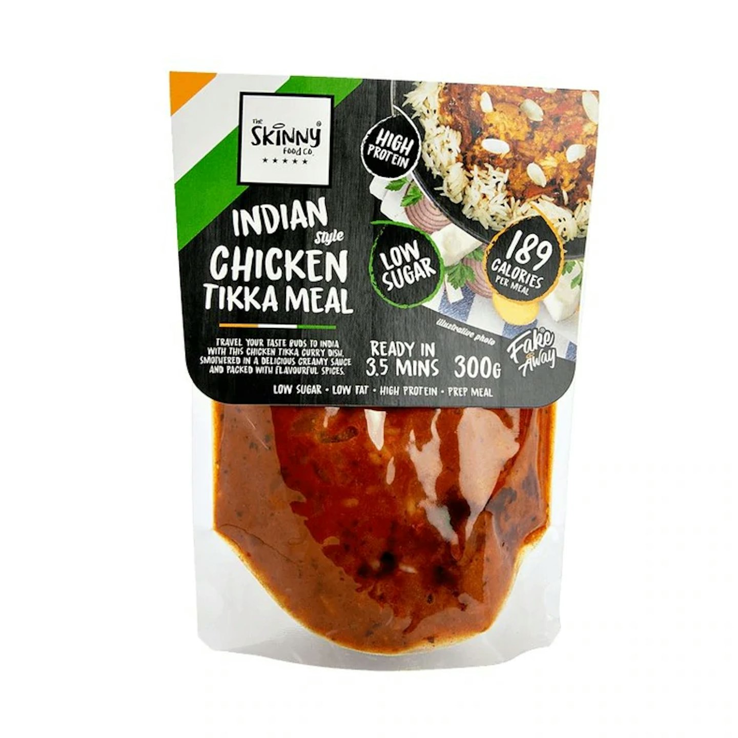 Indian Chicken Tikka Fakeaway Ready Meal