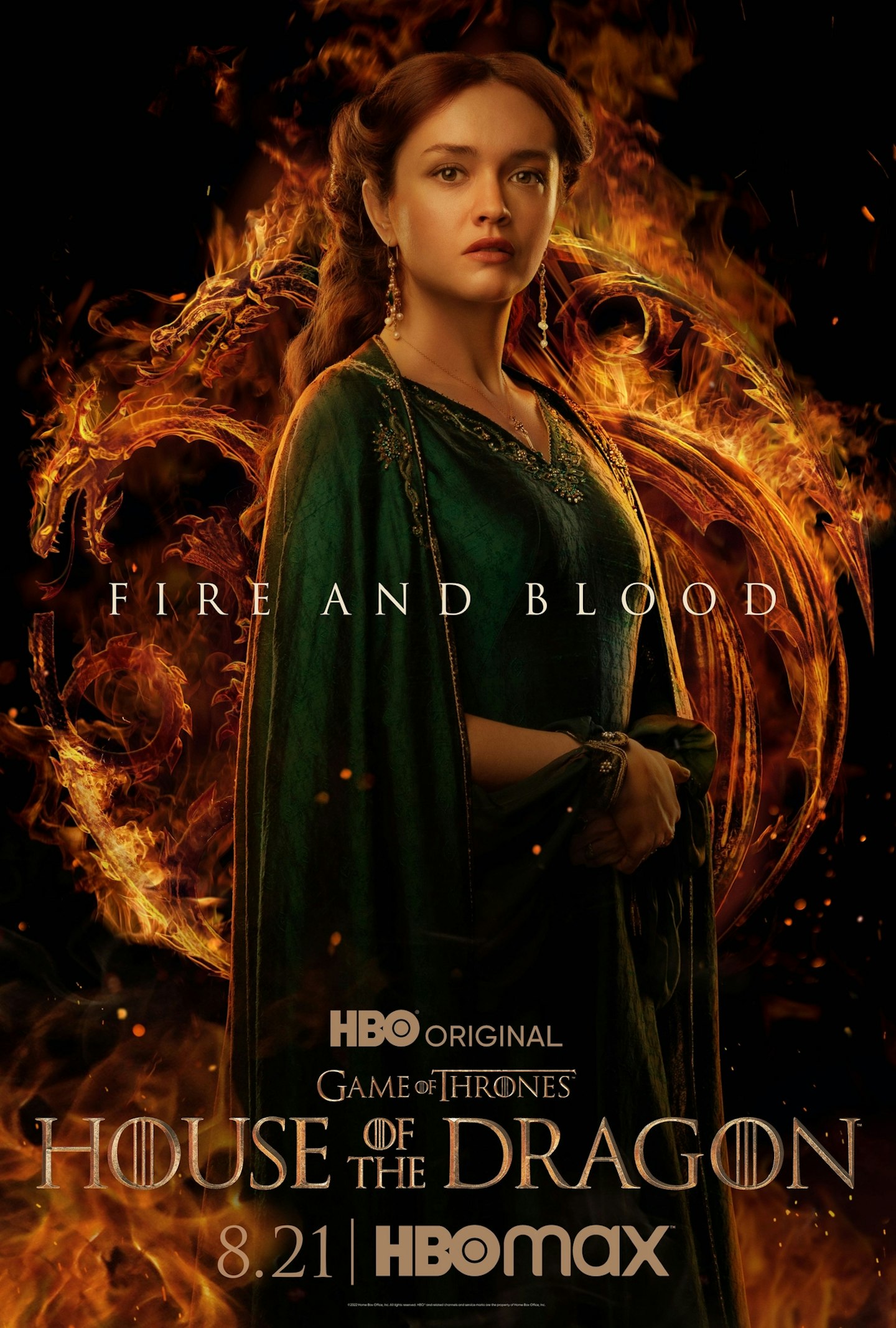 Olivia Cooke as Alicent Hightower