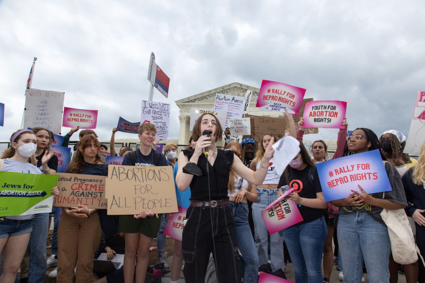 Abortion protest