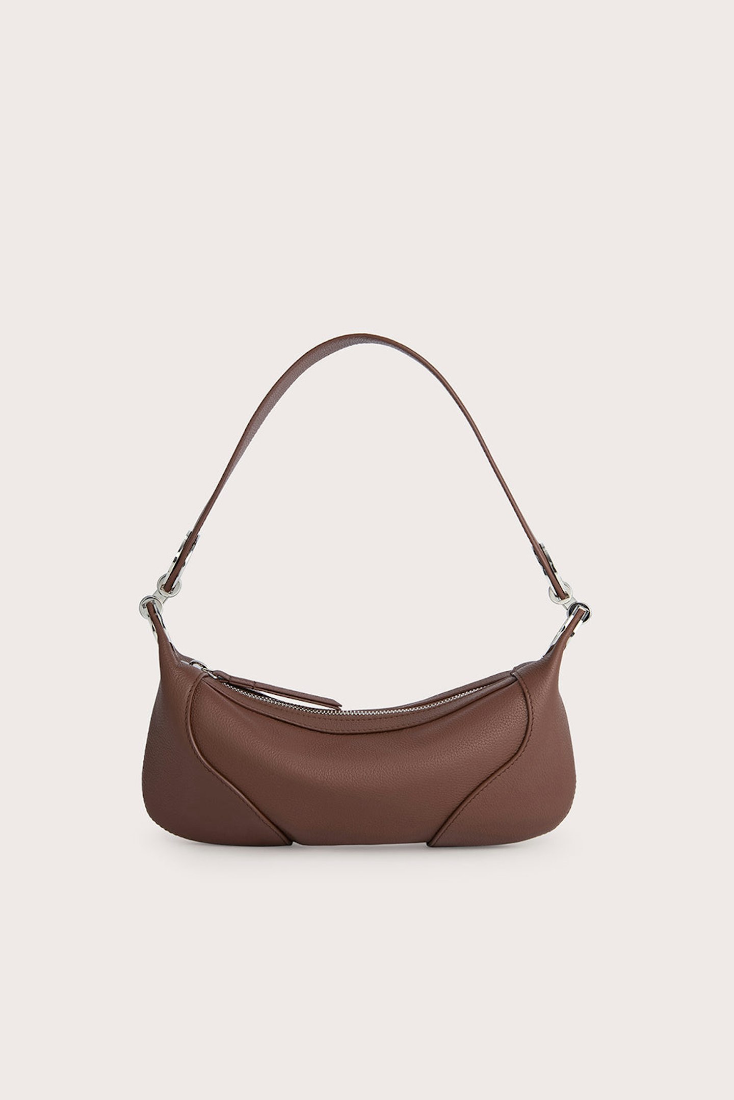 best brunch outfits By Far, Mini Amira Flat Grain Leather Bag, £350