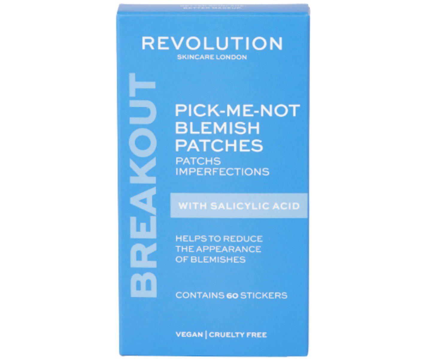 A picture of the Revolution Skincare Pick Me Not Blemish Patches.