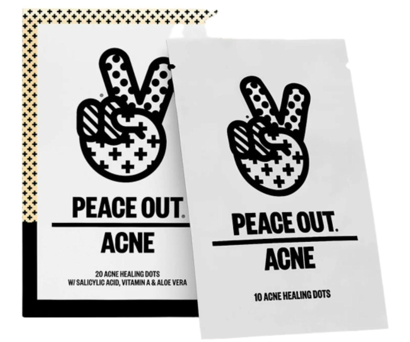 A picture of the Peace Out Acne Healing Dots.