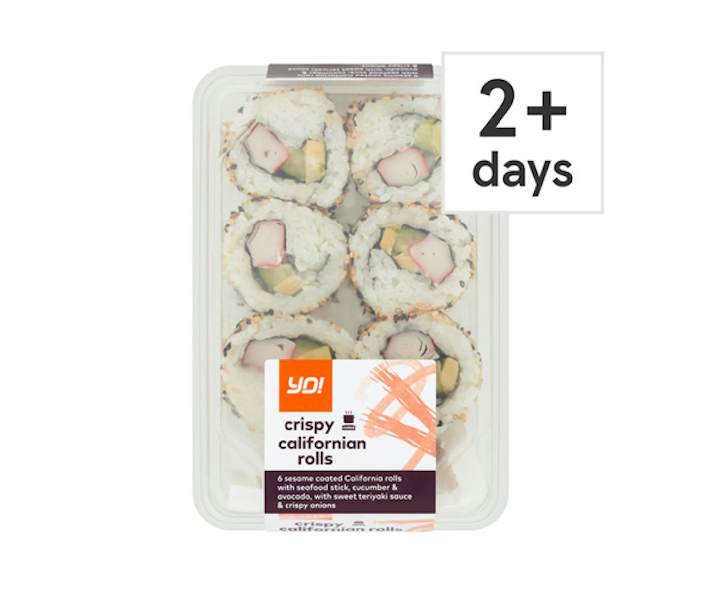 Yo! Crispy Californian Rolls 186G