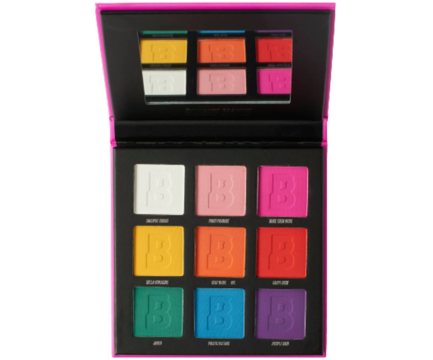 A picture of the Beauty Bay Bright Matte 9 Colour Palette.
