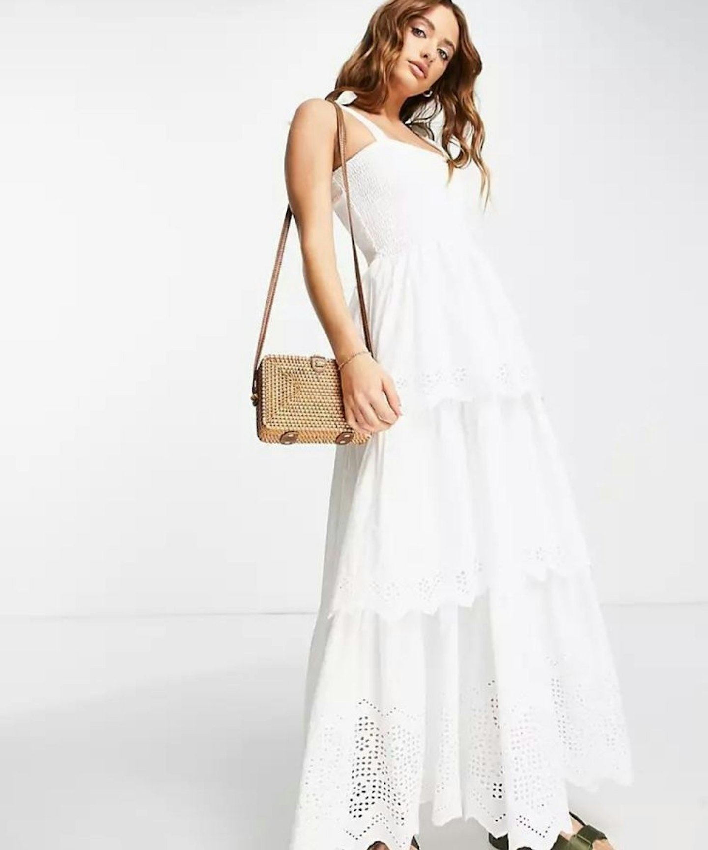 River Island Tiered Maxi Sun Dress