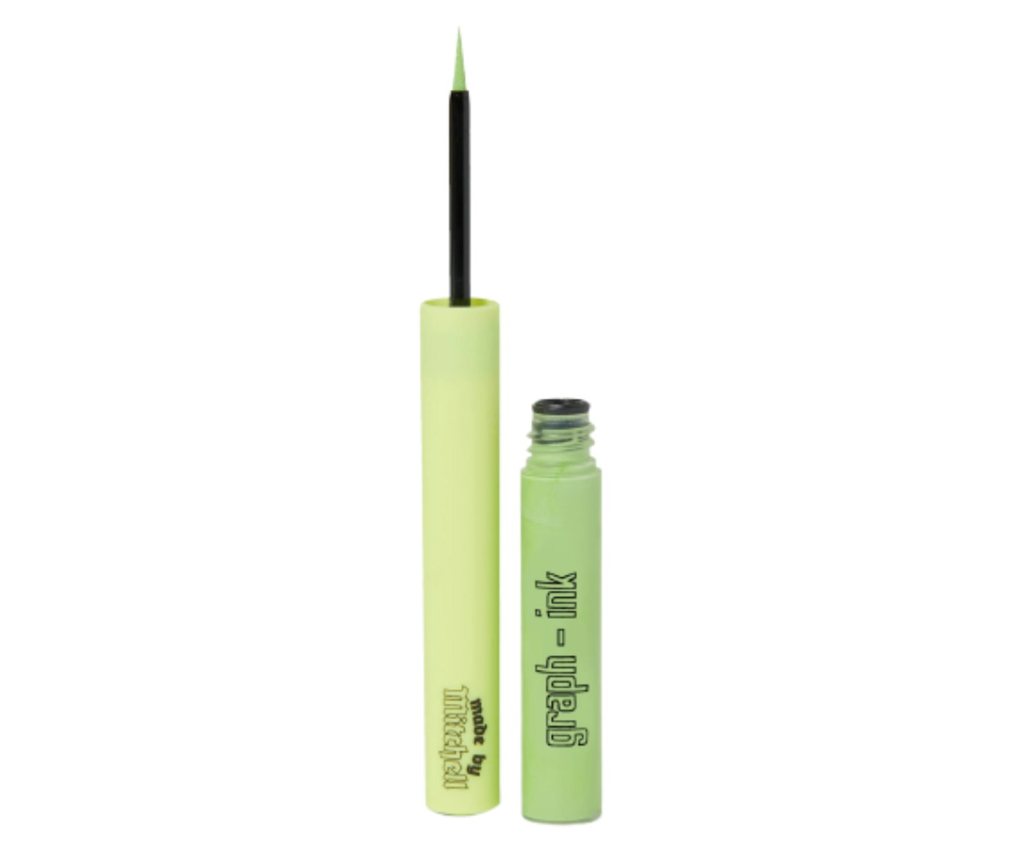 A picture of the Made By Mitchell Graph-Ink Liquid Liner in the shade Walk The Lime.