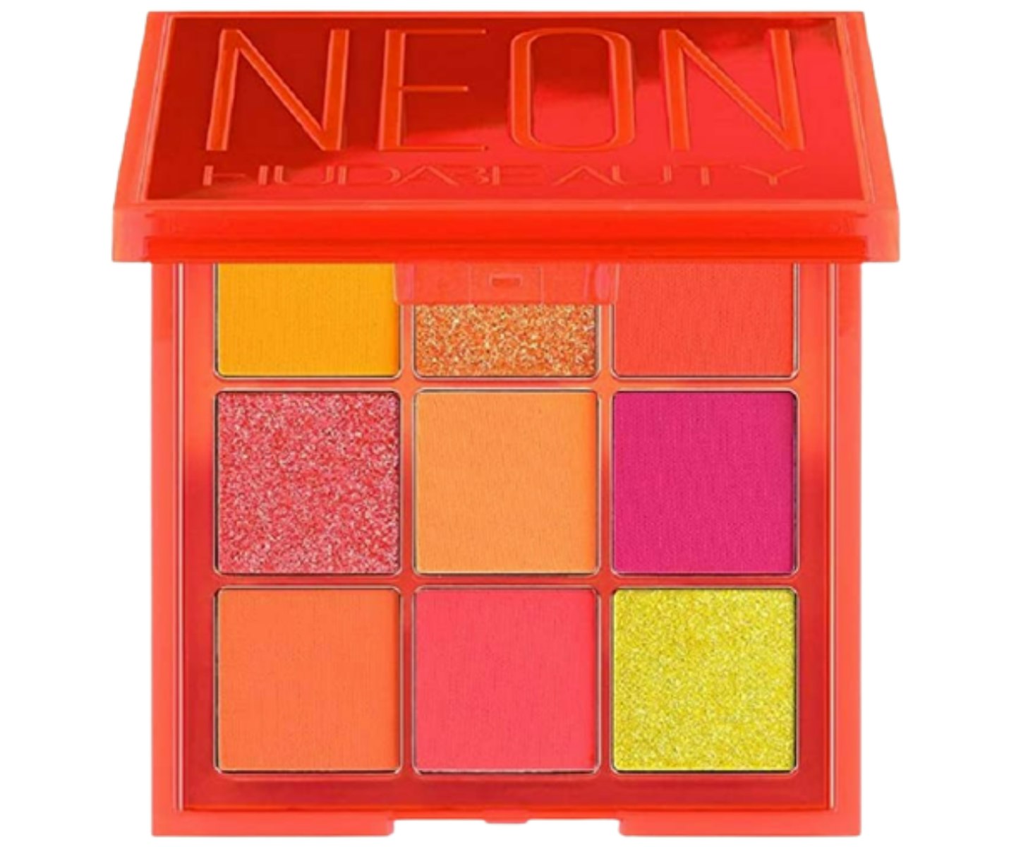 A picture of the Huda Beauty Neon Obsessions Eyeshadow Palette - Neon Orange.