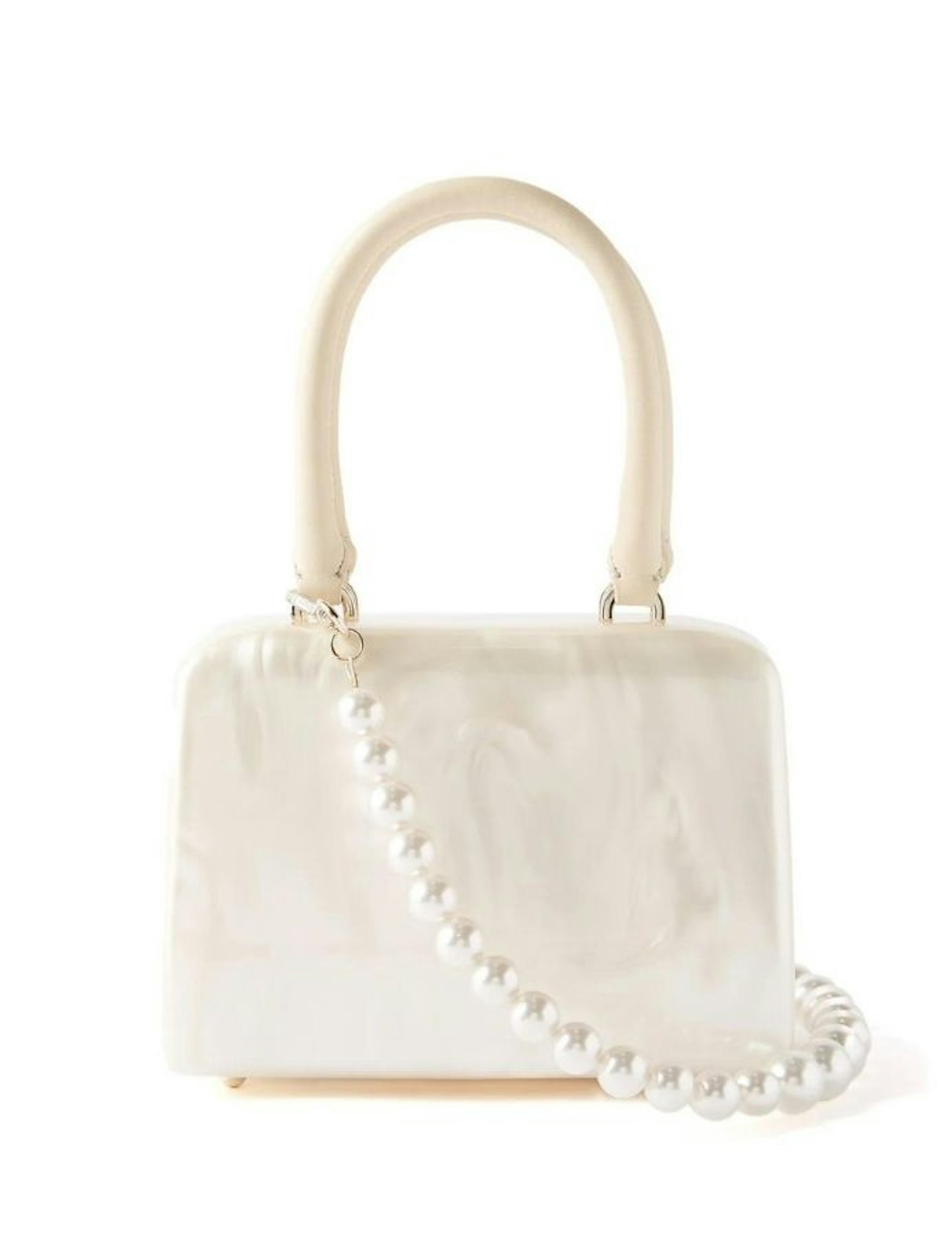 Simone Rocha mini pearl-effect case bag