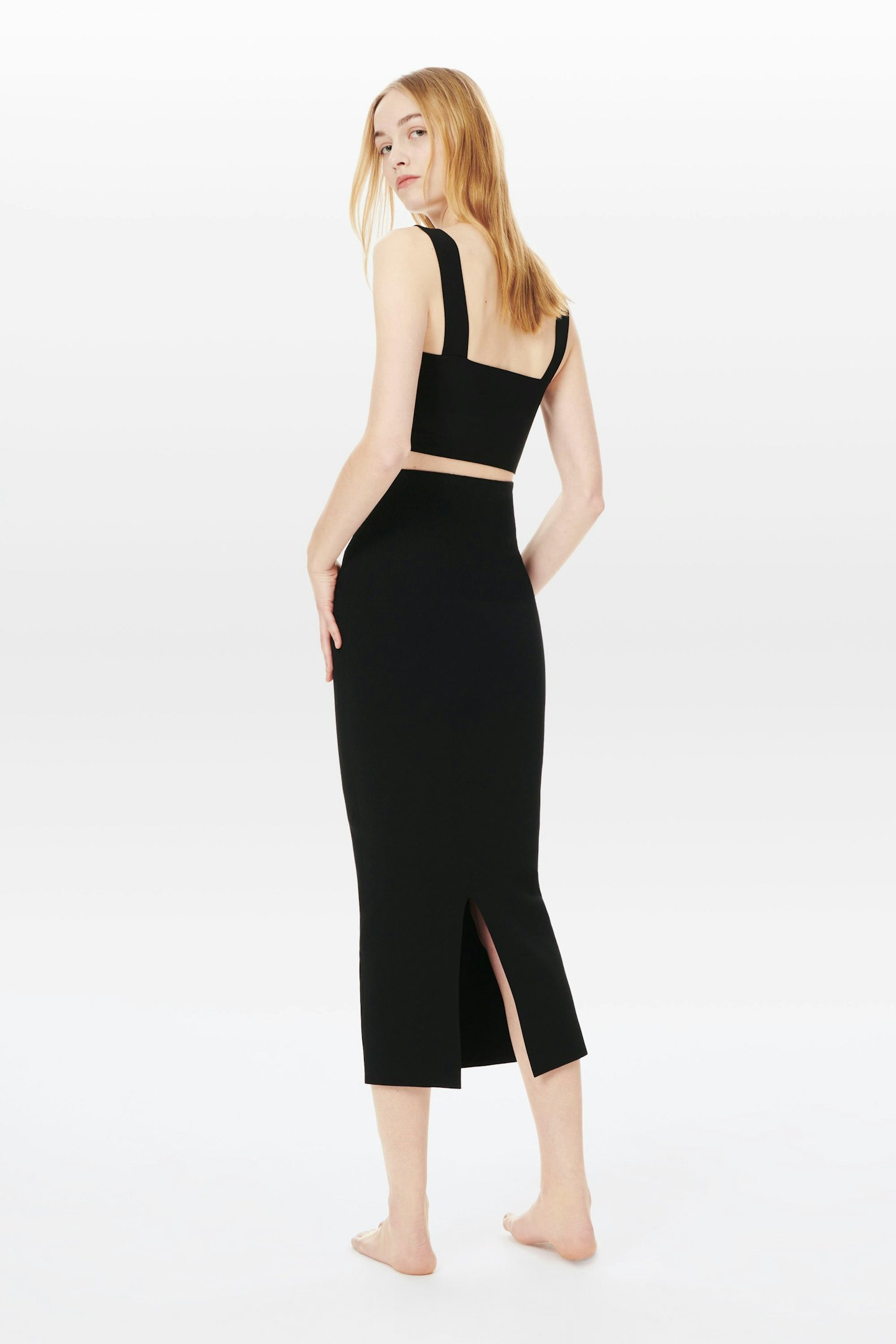 VB Body VB Body, Midi Skirt in Black, £290