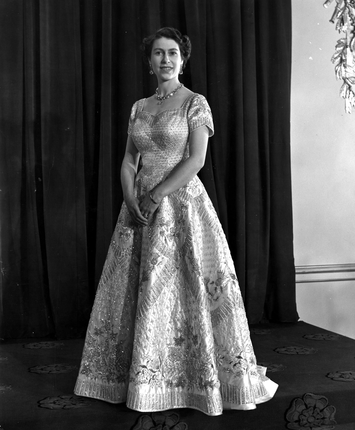 Queen Elizabeth Coronation dress