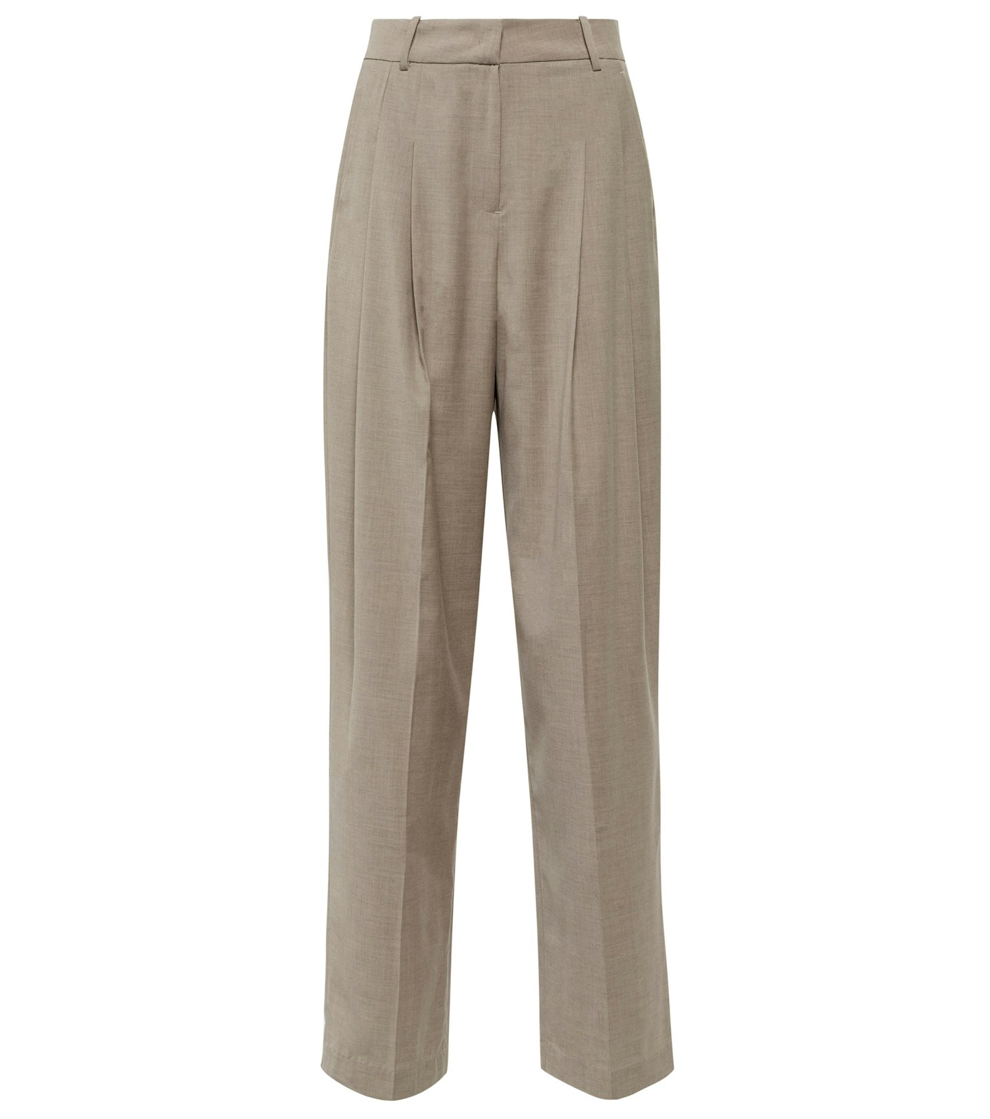 best trousers for summer   Frankie Shop, Gelso High-Rise Wide-Leg Pants, £170