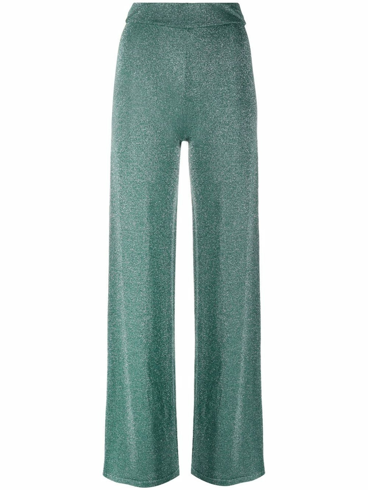 best trousers for summer  Pinko, High Waisted Metallic Trousers, £199