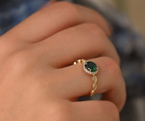 Best Emerald Engagement Rings