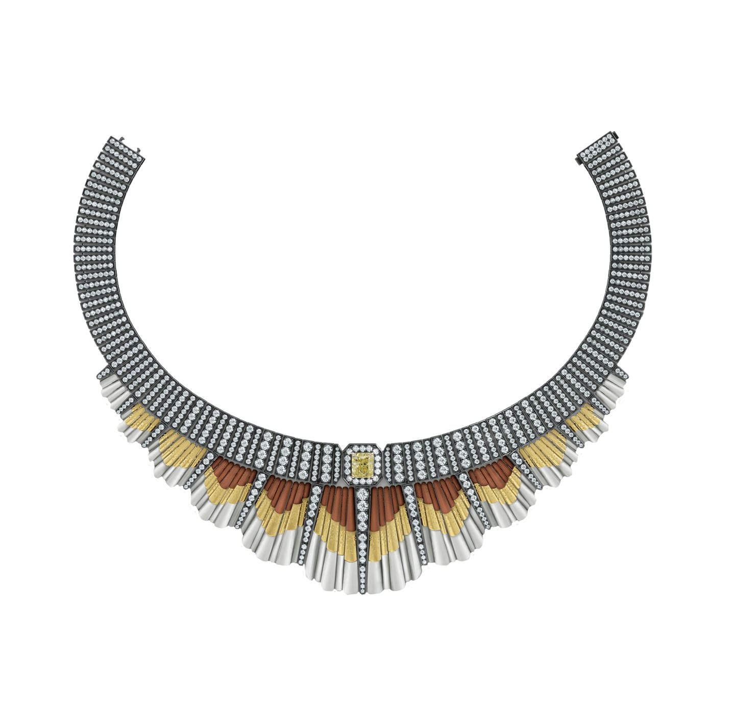 Yellow Diamond Necklace, £POA