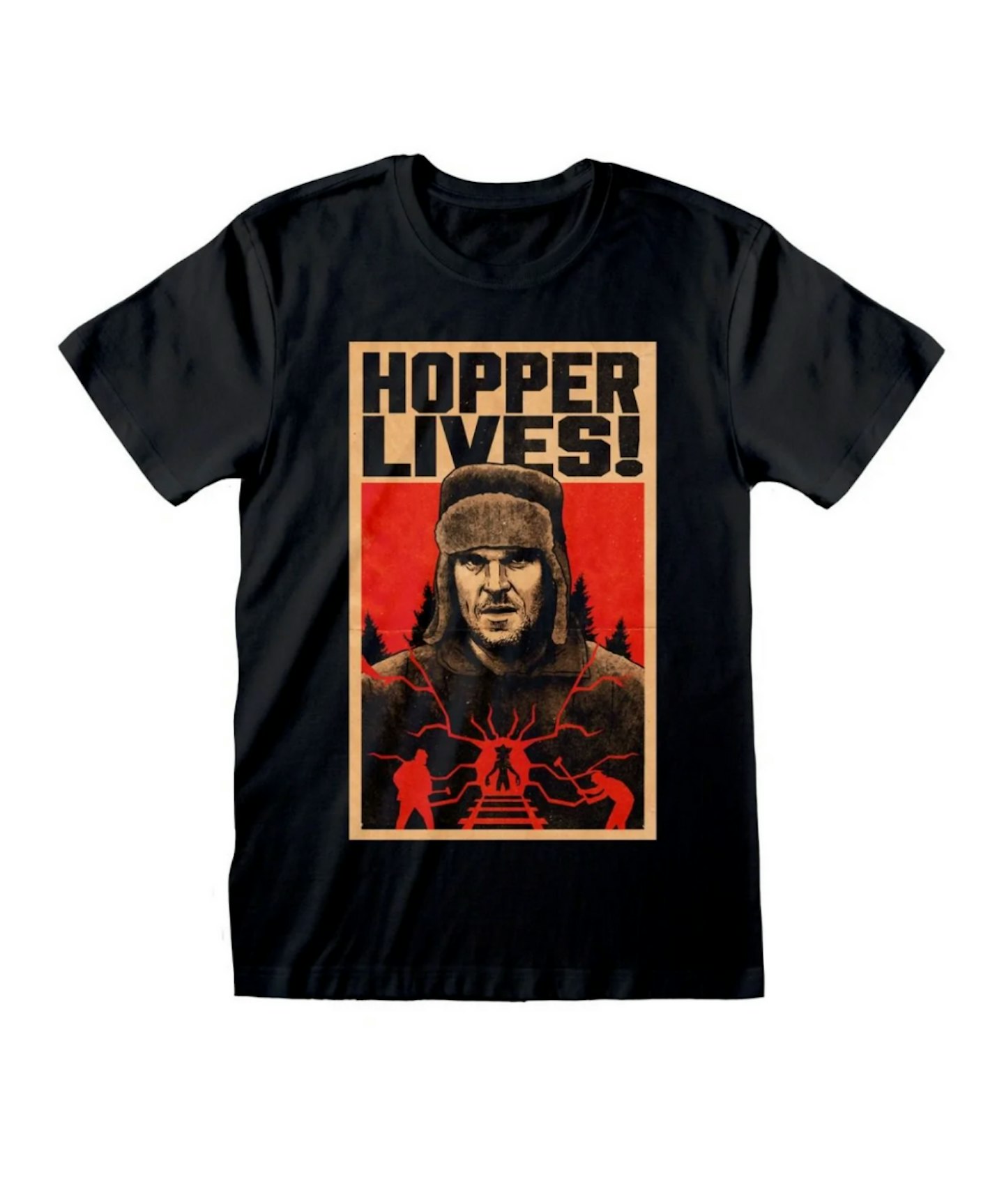 Stranger Things: Hopper Lives T-Shirt