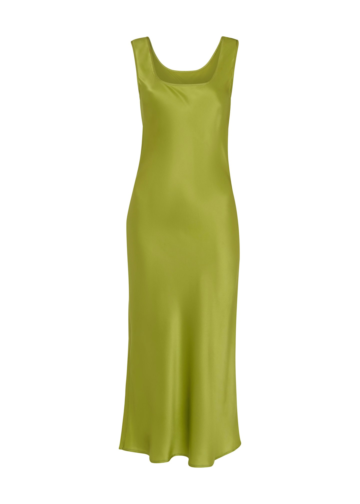 Whistles x Hai Collaboration Slip Dress in Green, £198