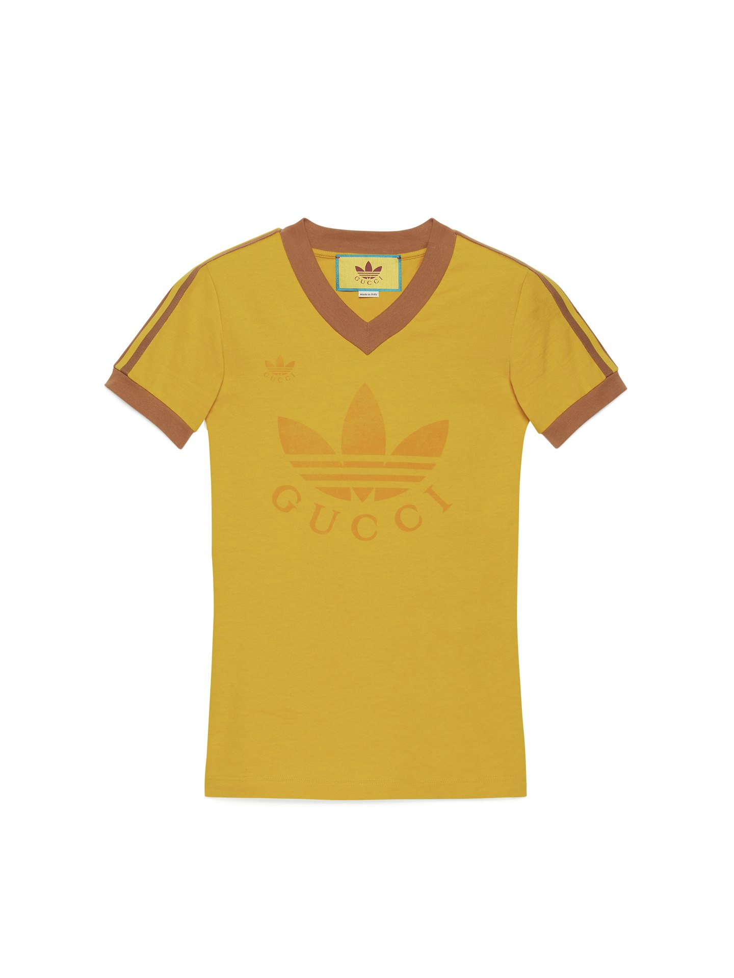 Adidas x gucci V-Neck T-shirt, £480