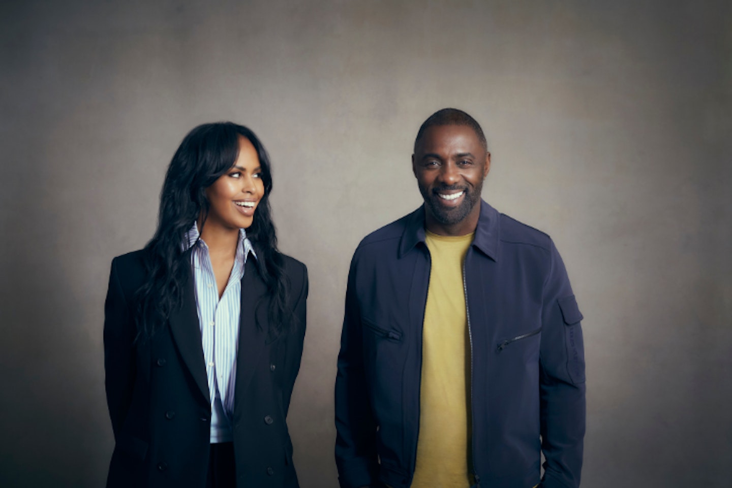 Idris and Sabrina Elba 