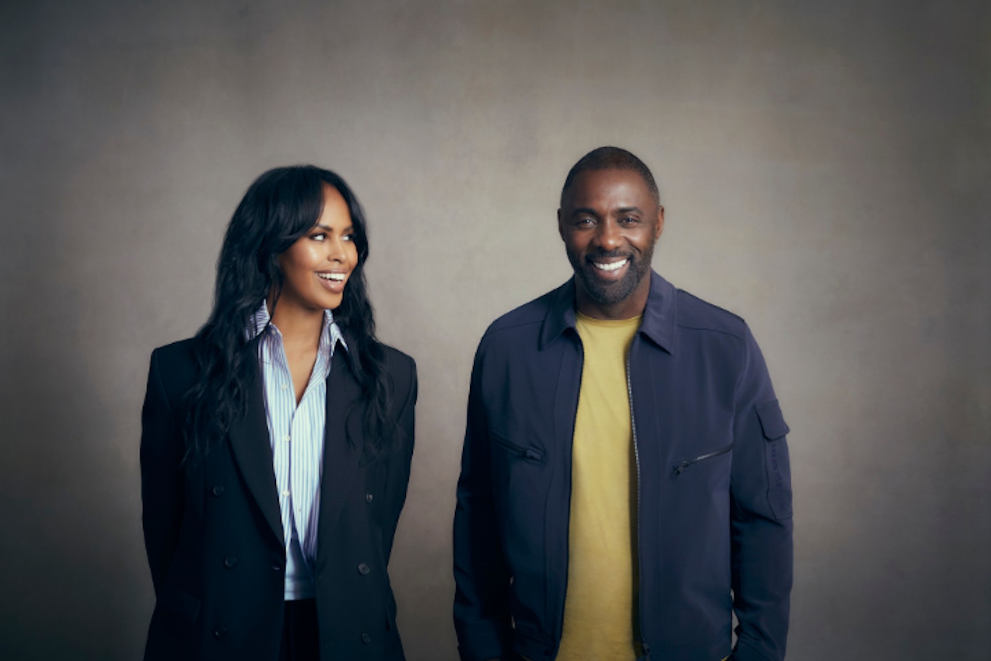 Blaqsbi  Post: Idris And Sabrina Elba Partner With Christian