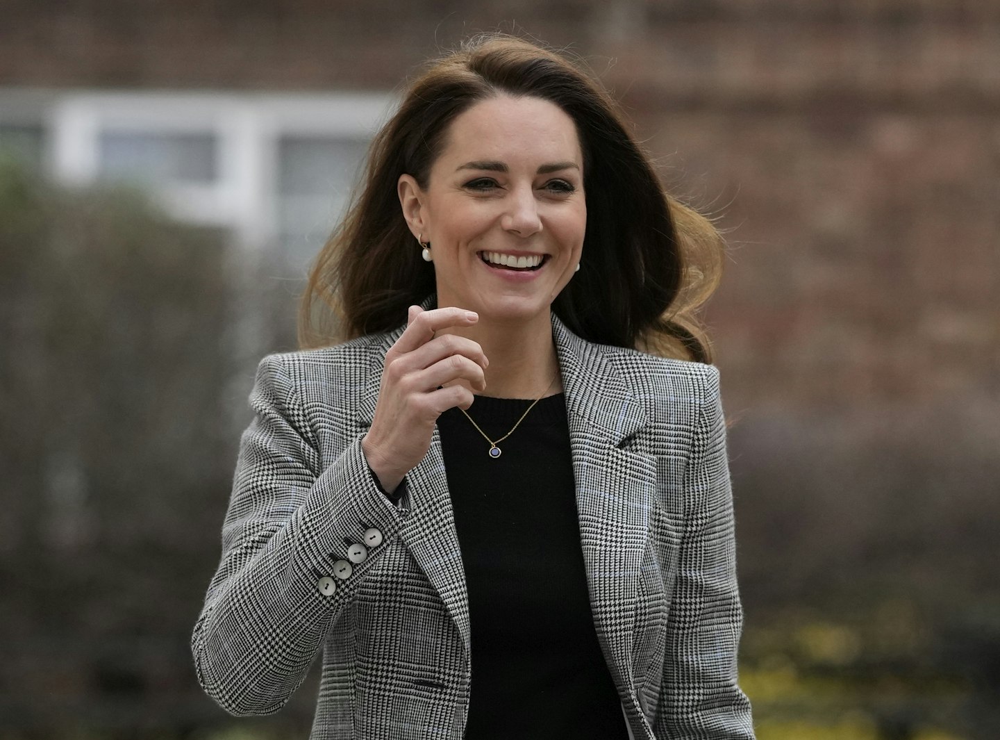 Kate Middleton wearing Astley Clarke