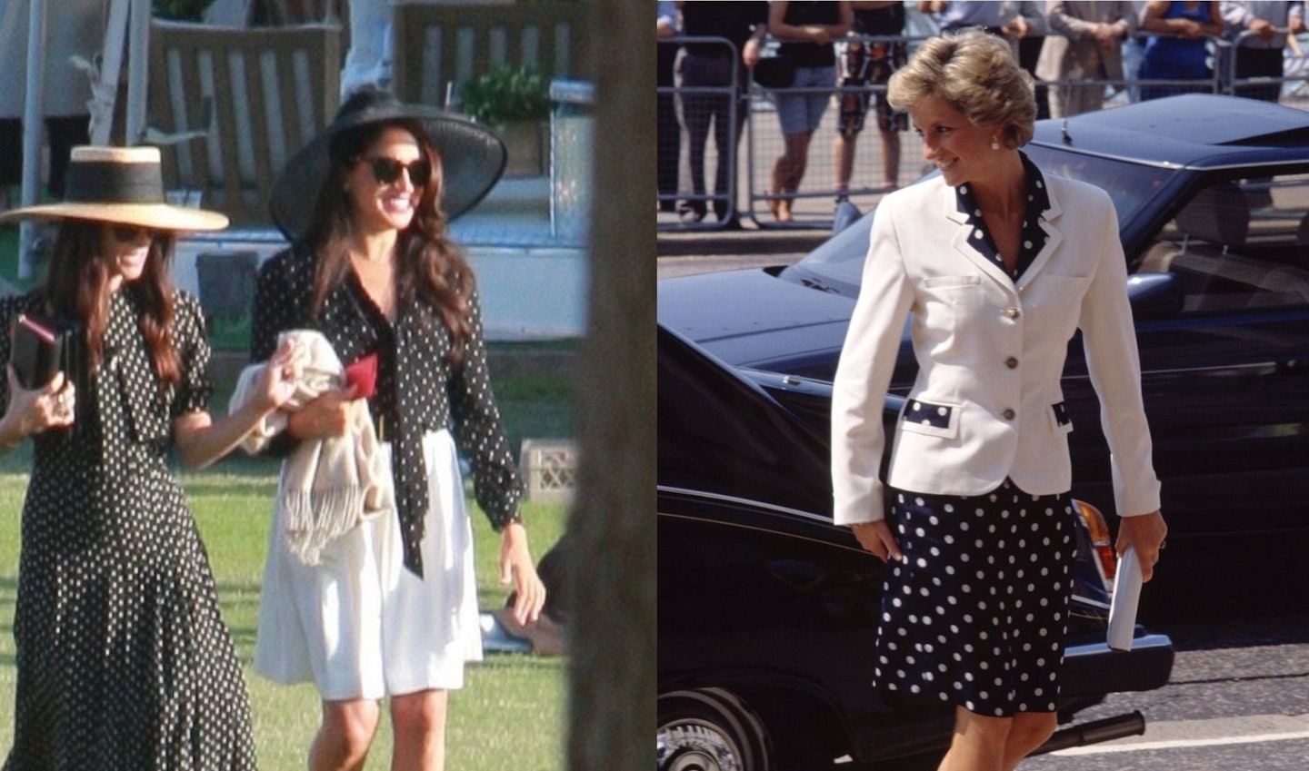 All The Times Meghan Markle Dressed Like Princess Diana Celebrity Grazia