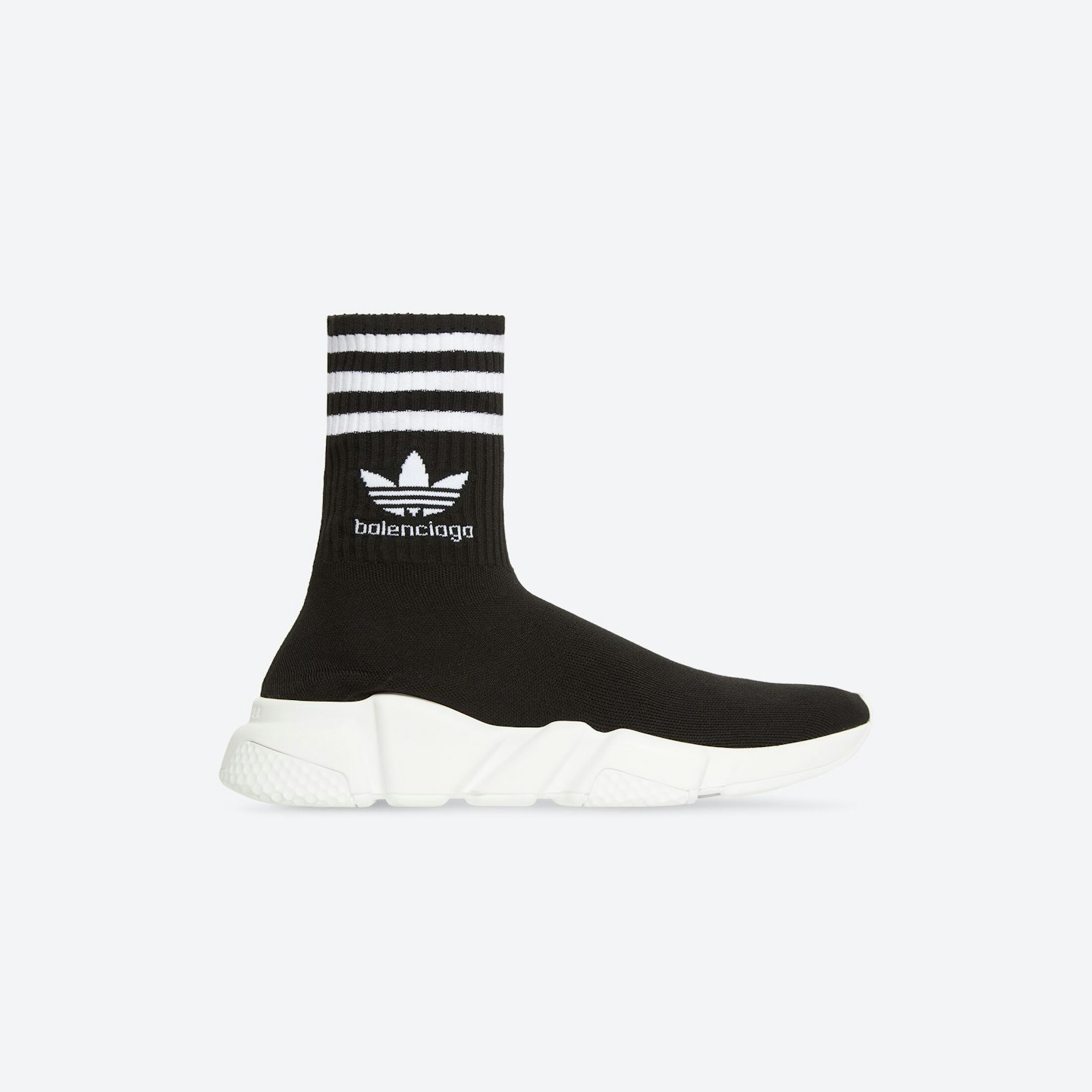 Balenciaga Adidas collaboration  Speed Trainers in Black, £735