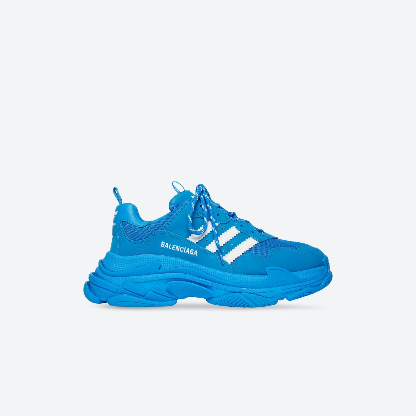 Balenciaga Adidas collaboration  Triple S Sneakers in Blue, £775