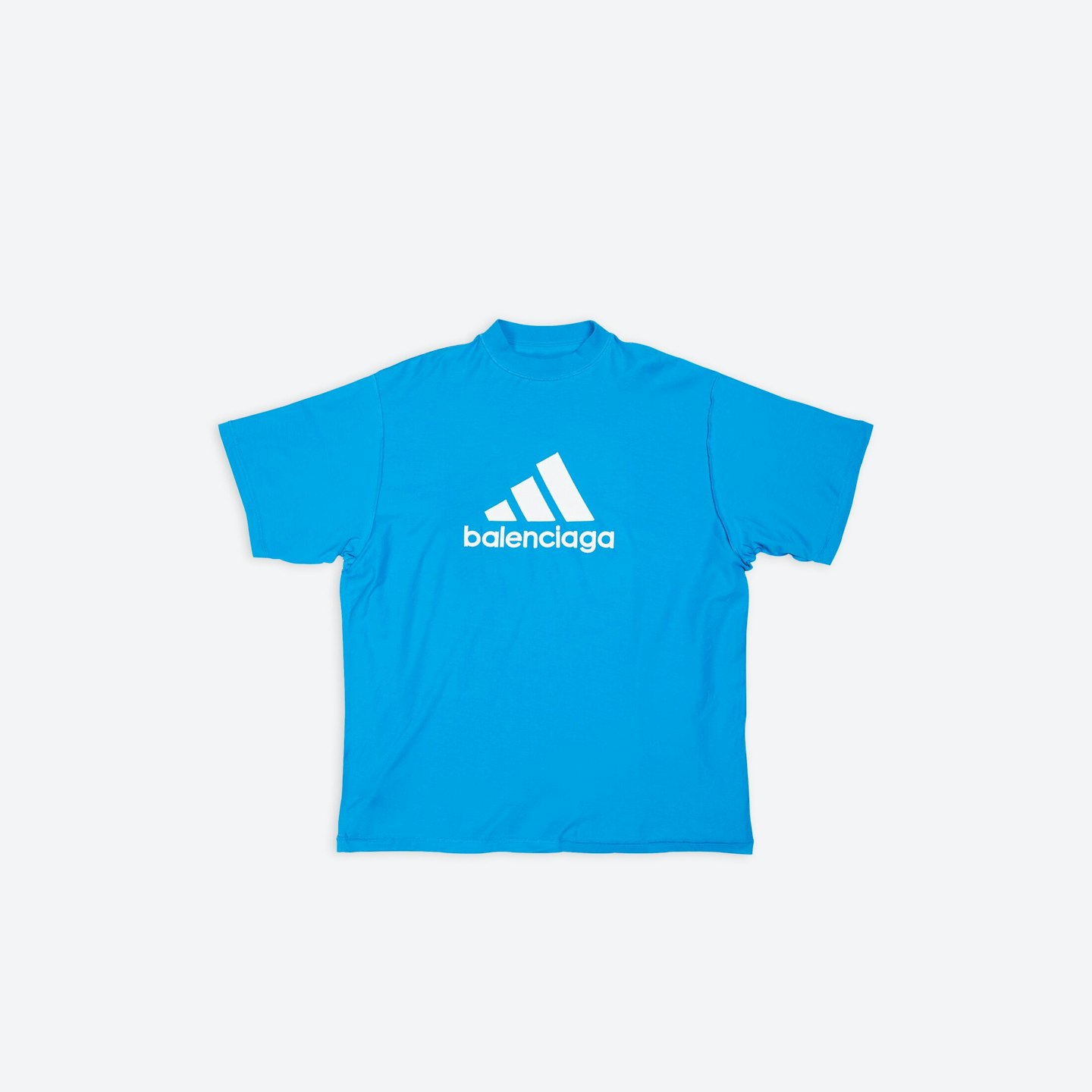 Balenciaga Adidas collaboration  Oversized T-shirt in Blue, £650