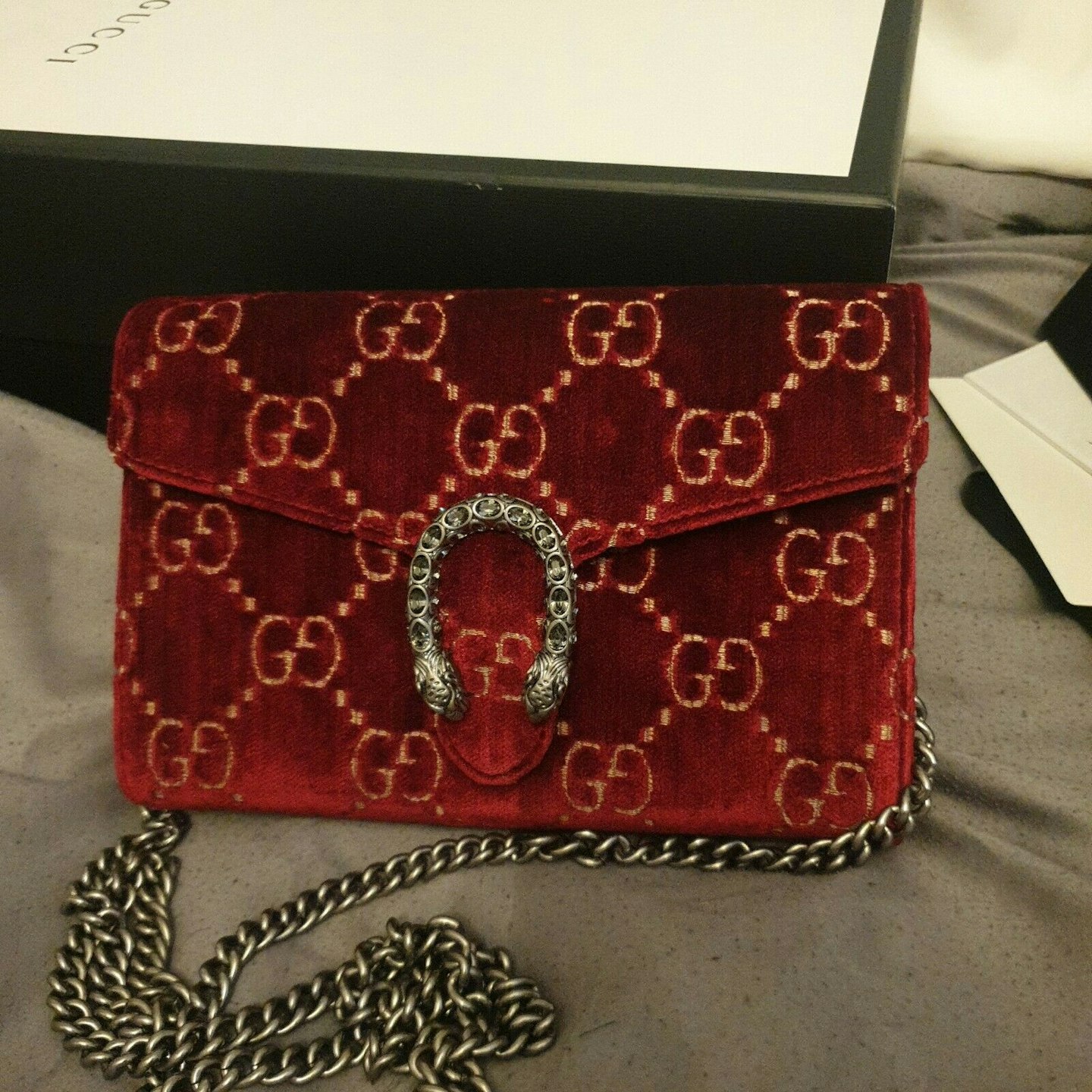 Gucci, Velvet Bag, £400