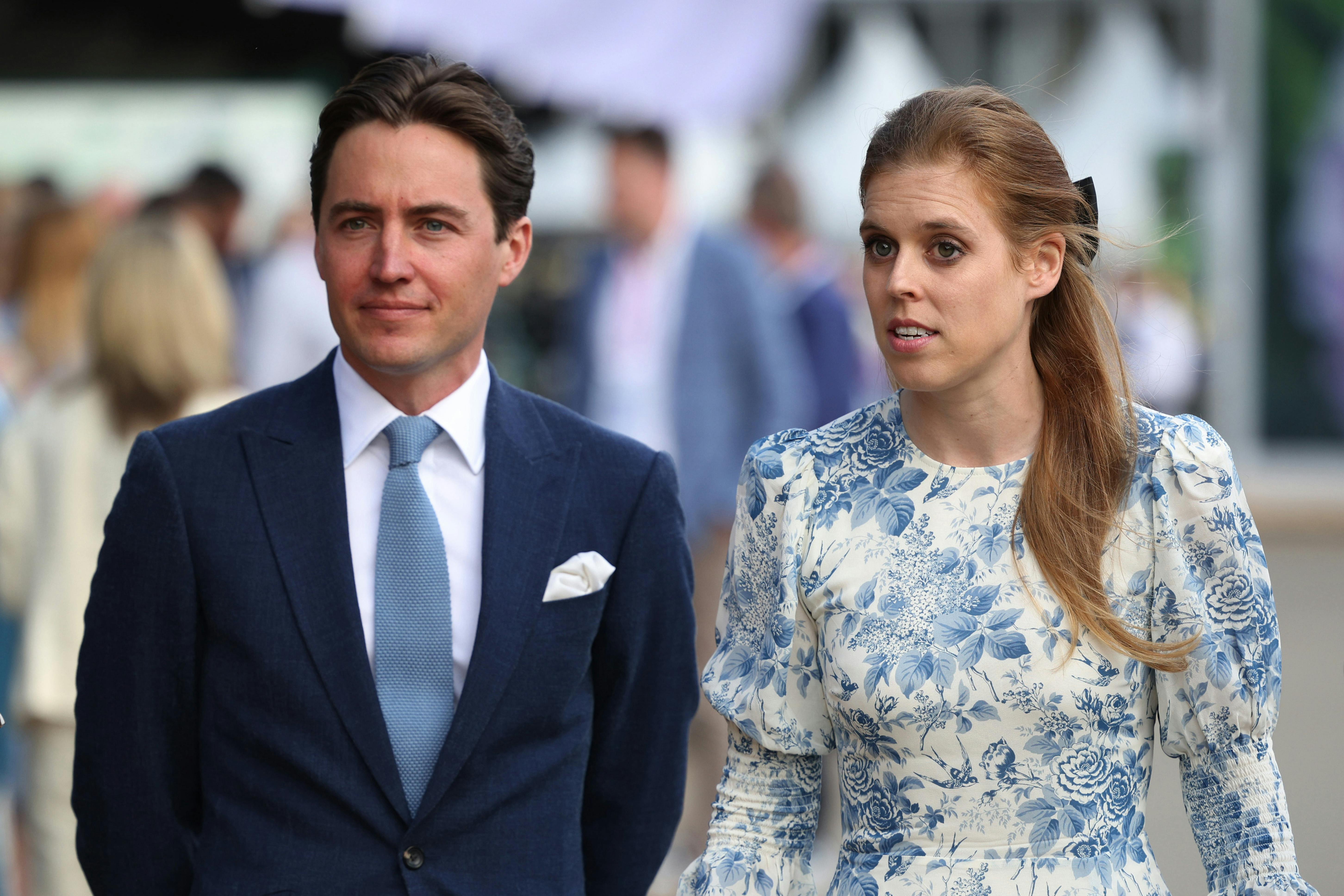 princess beatrice reformation dress Princess Beatrice Wears Reformation at the Chelsea Flower Show
