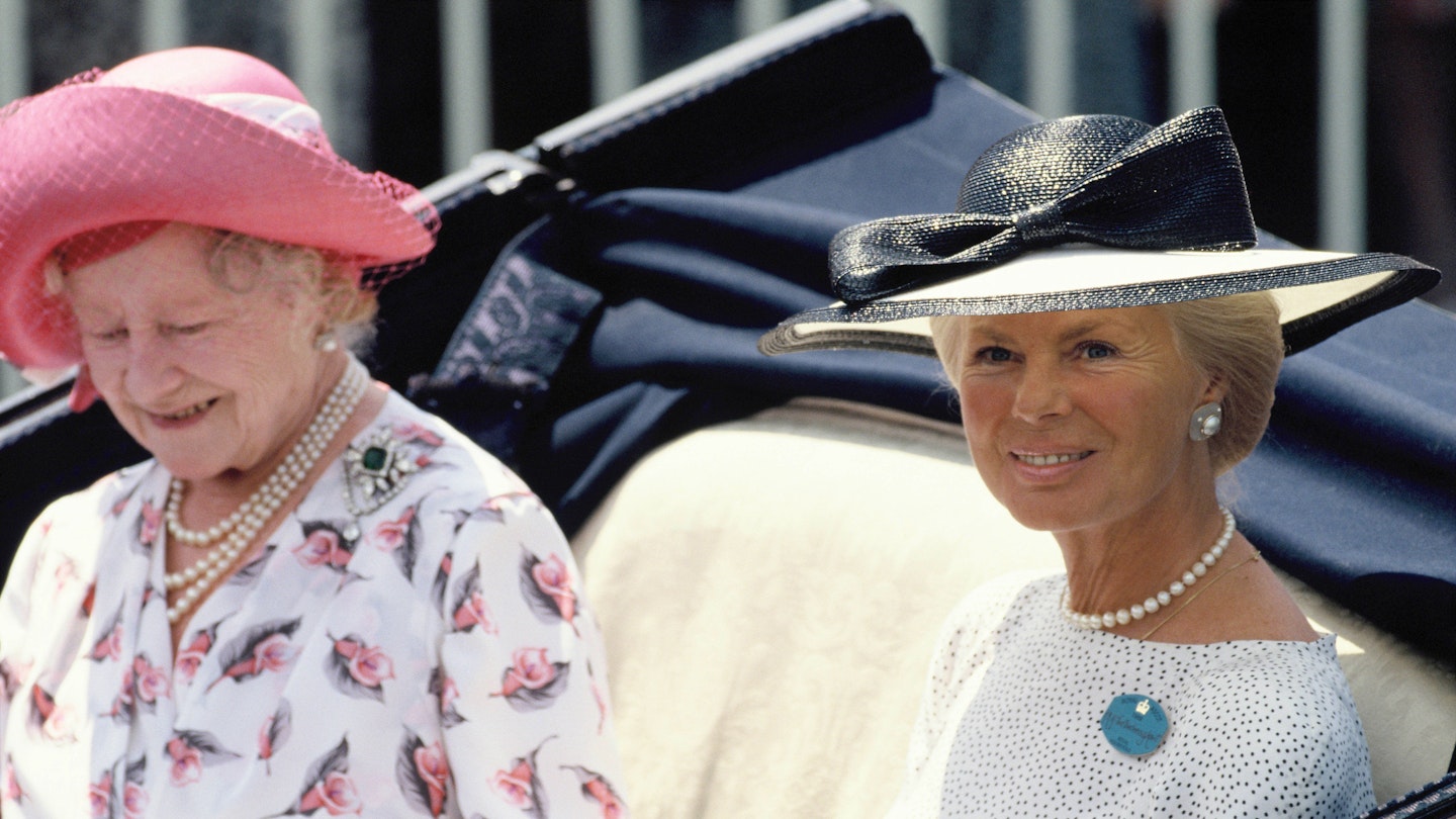 The Duchess of Kent and the Queen Mother