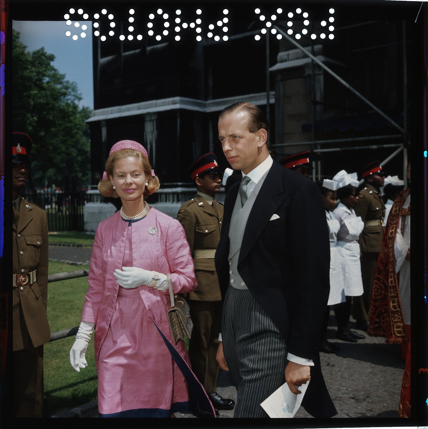 The Duchess of Kent and her husband Prince Edward