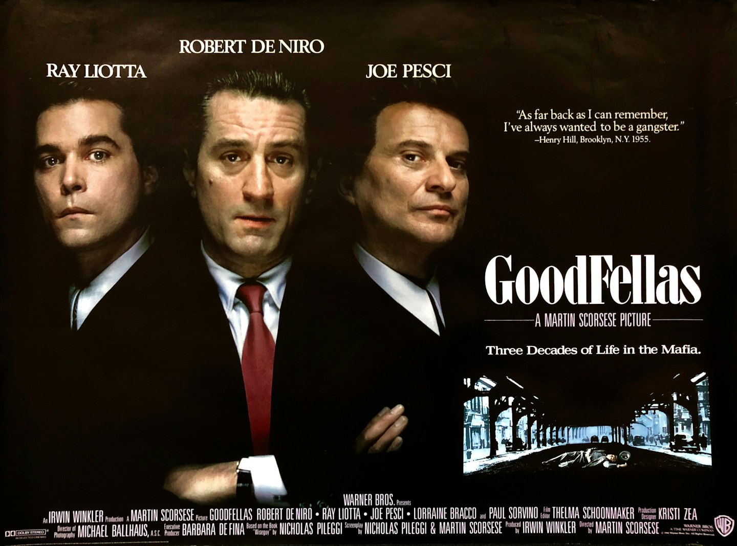 GoodFellas quad poster