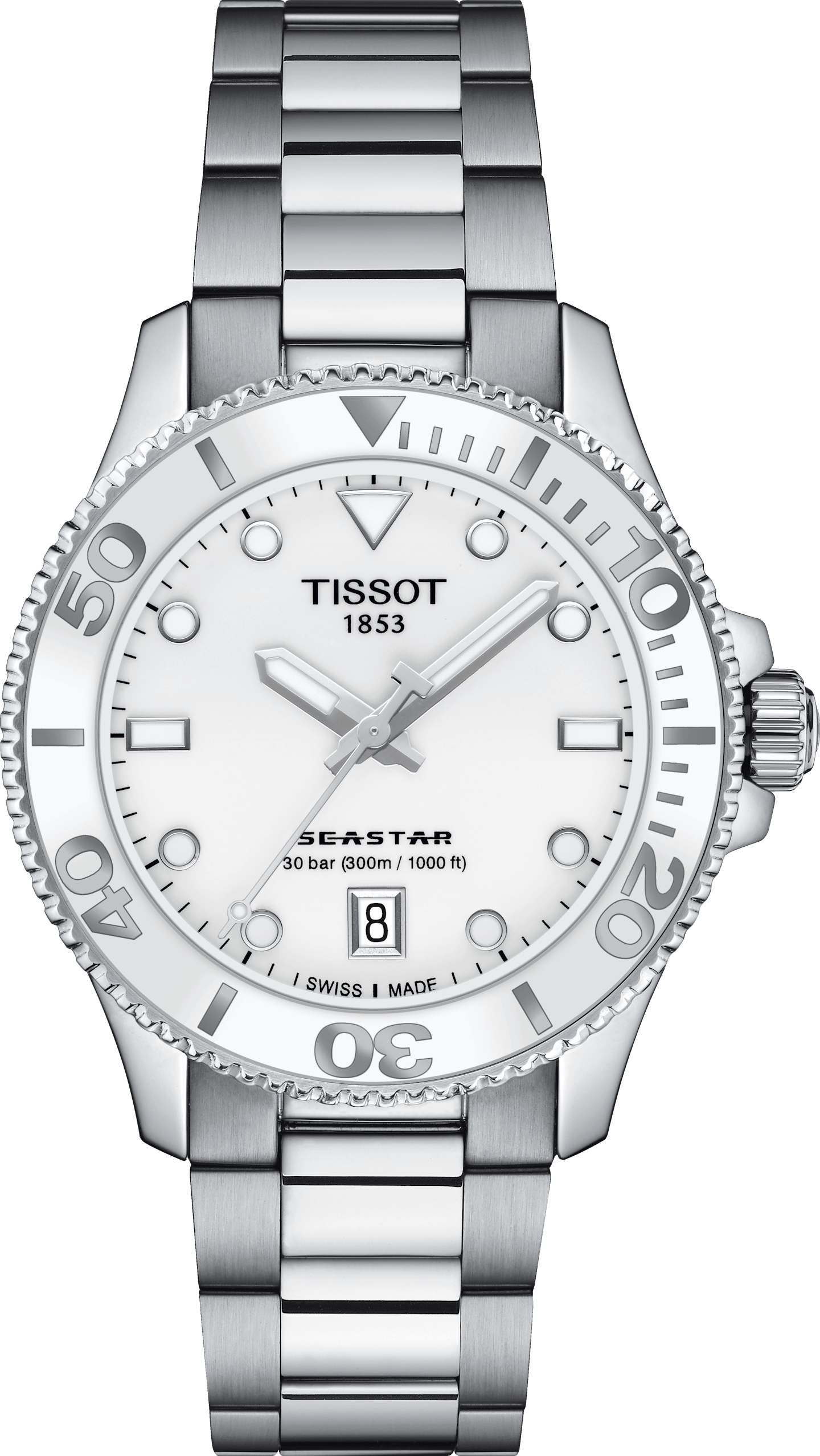 lunchtime shop Friday  - Tissot, Seastar Quartz 1000 36mm, £360